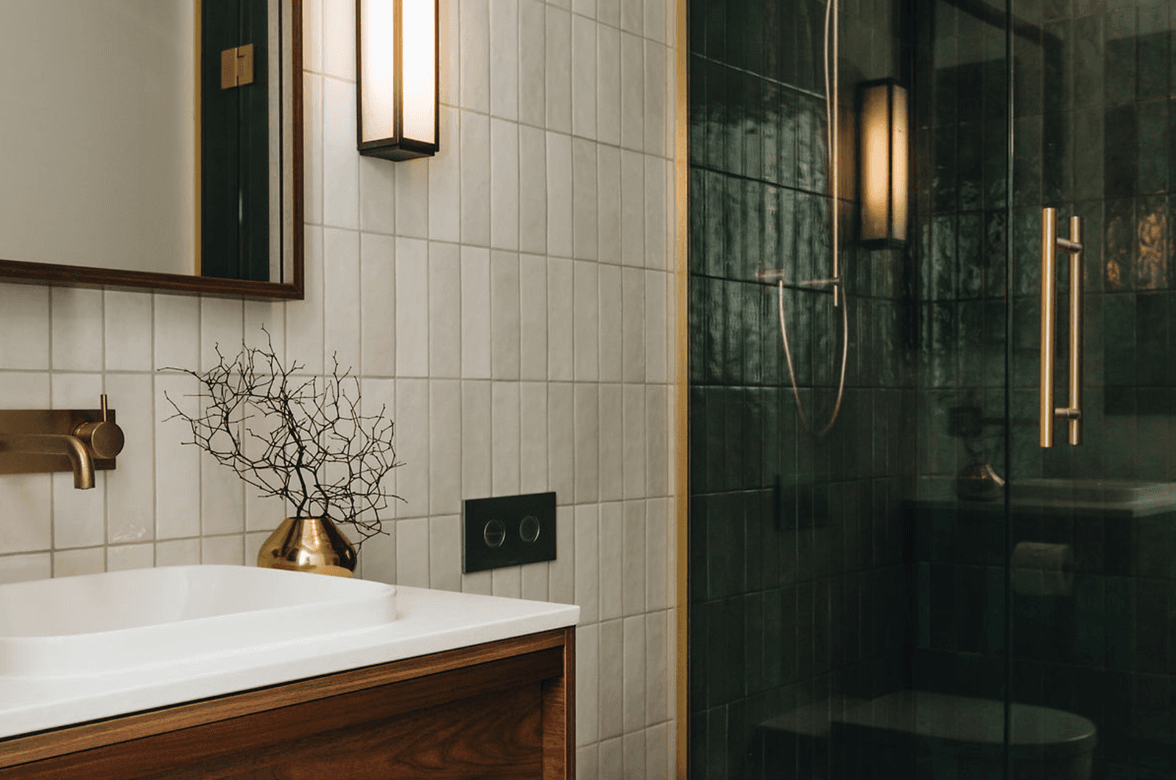 Washington Ave Renovation: New Bathroom