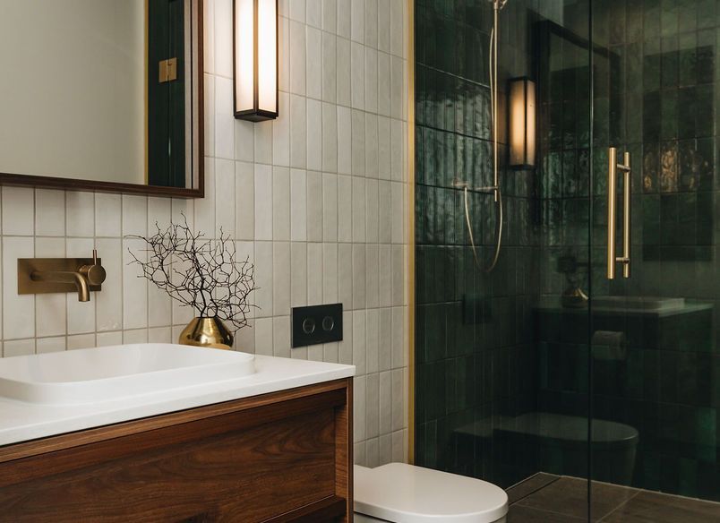 Washington Ave Renovation: New Bathroom