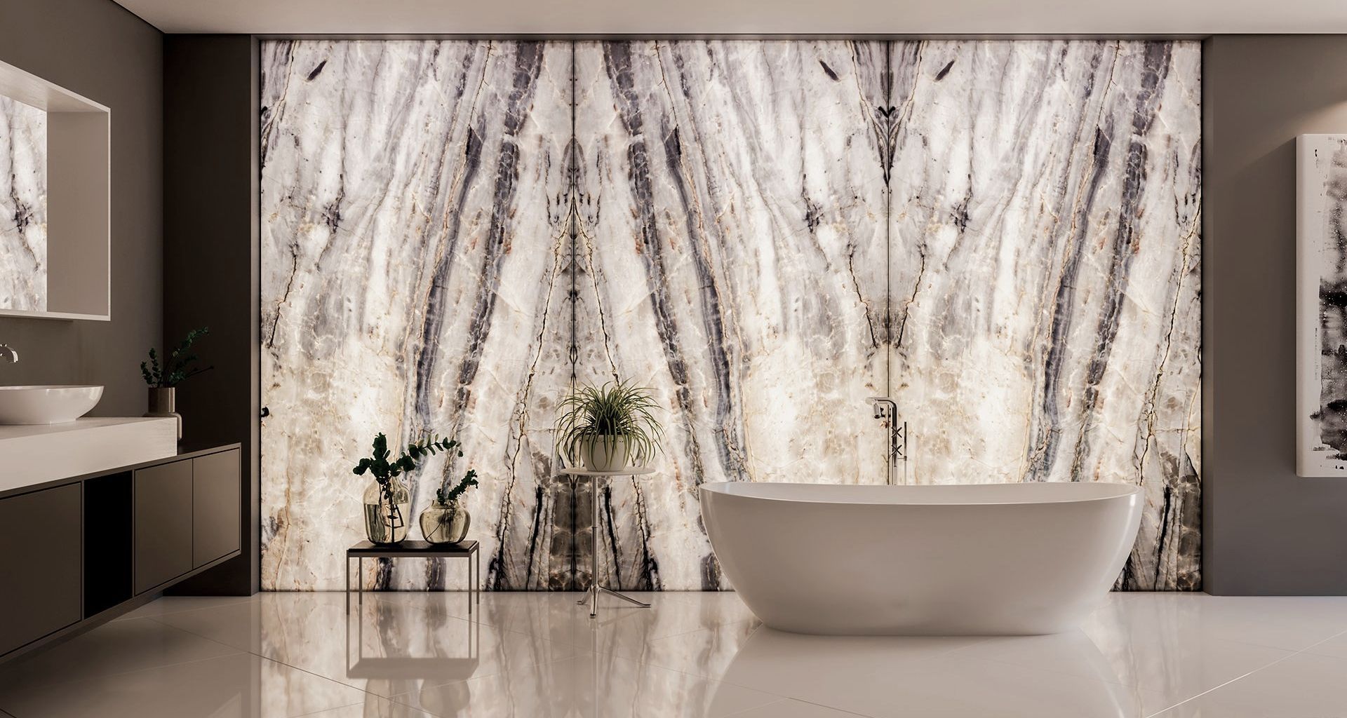 Bathroom banner