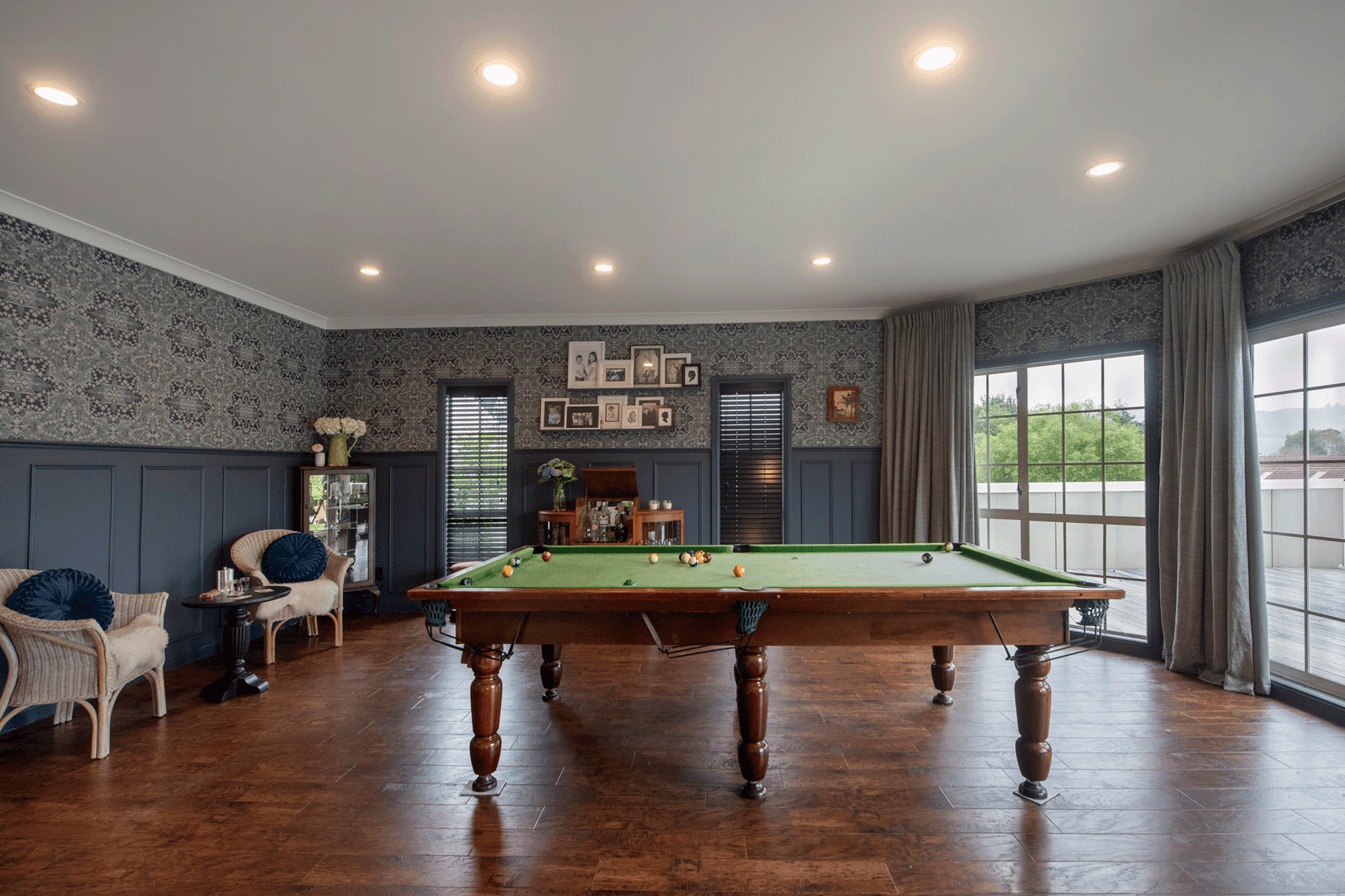 Create memories with friends and family in this games room