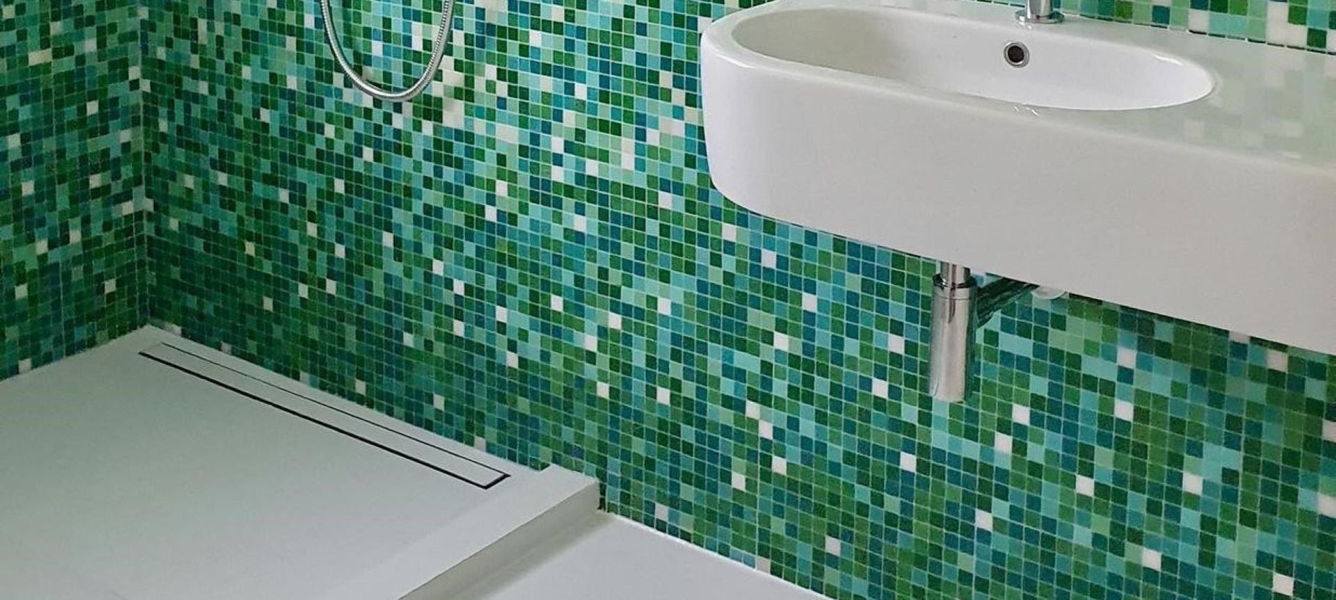 Bisazza mosaic shower-room in Christchurch banner