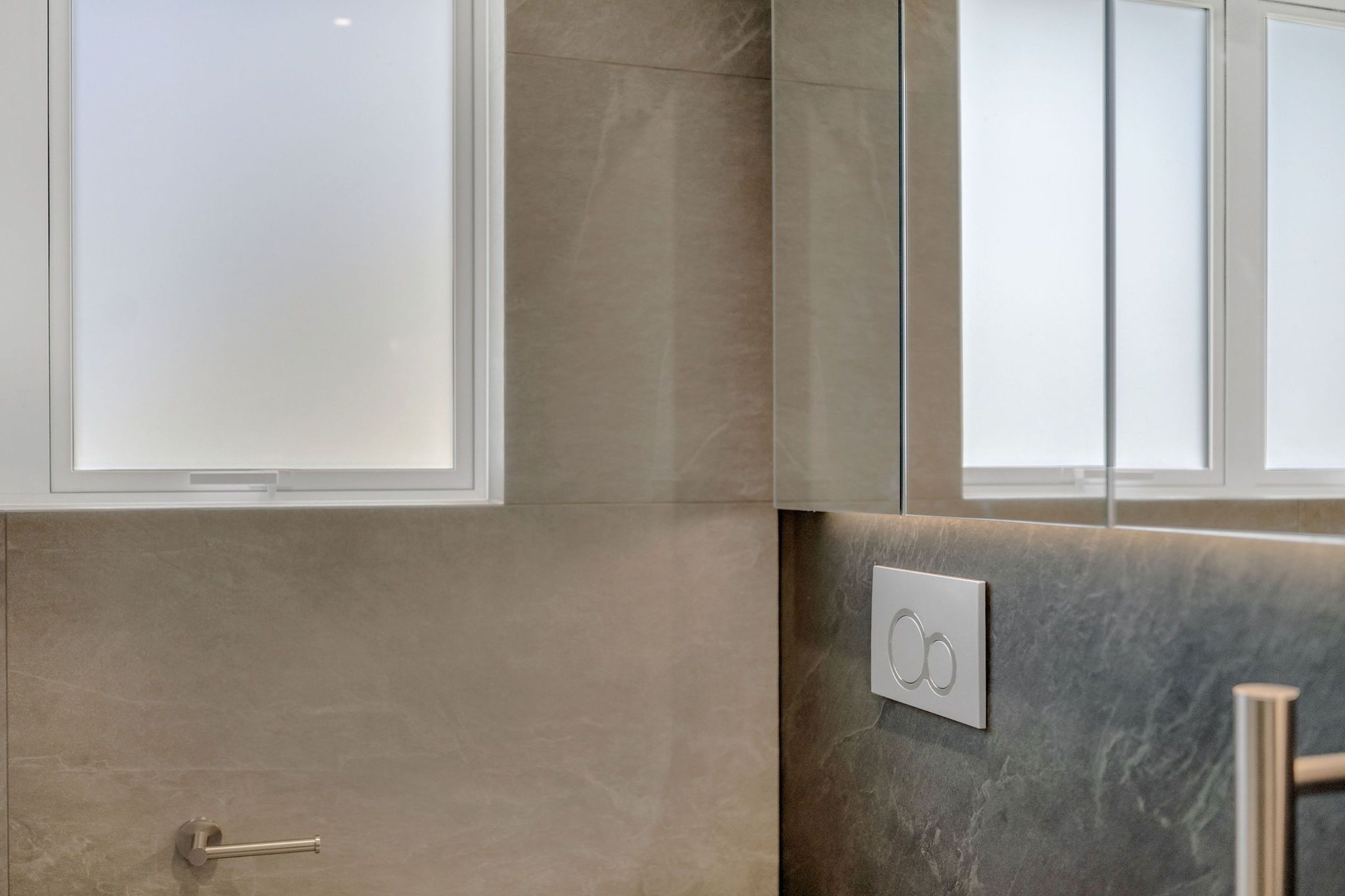 We created a calming, spa-like environment where every element has a purpose.