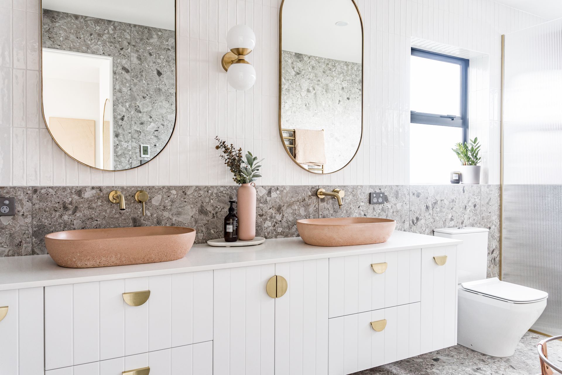 Kawhia profile in Dezigna White - Texture. Design by Hannah Farrant, White Wood Homes Cambridge.