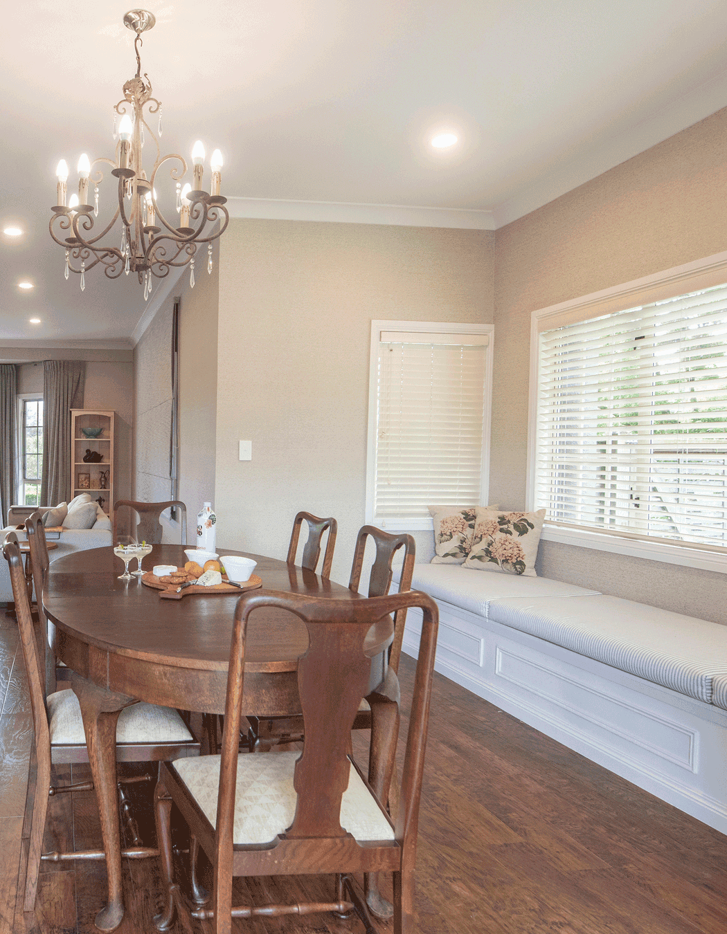 Leisurely lunches with cheese platters or somewhere to read and nap