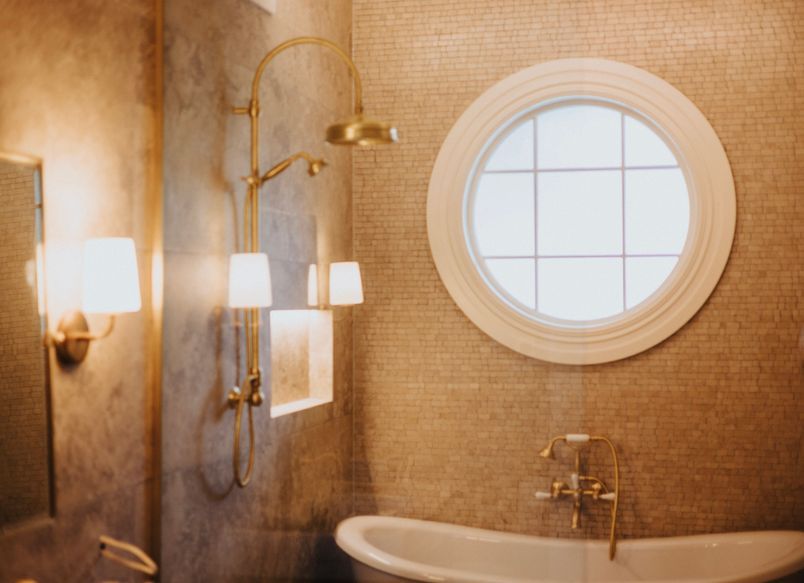 Round Bathroom Window
