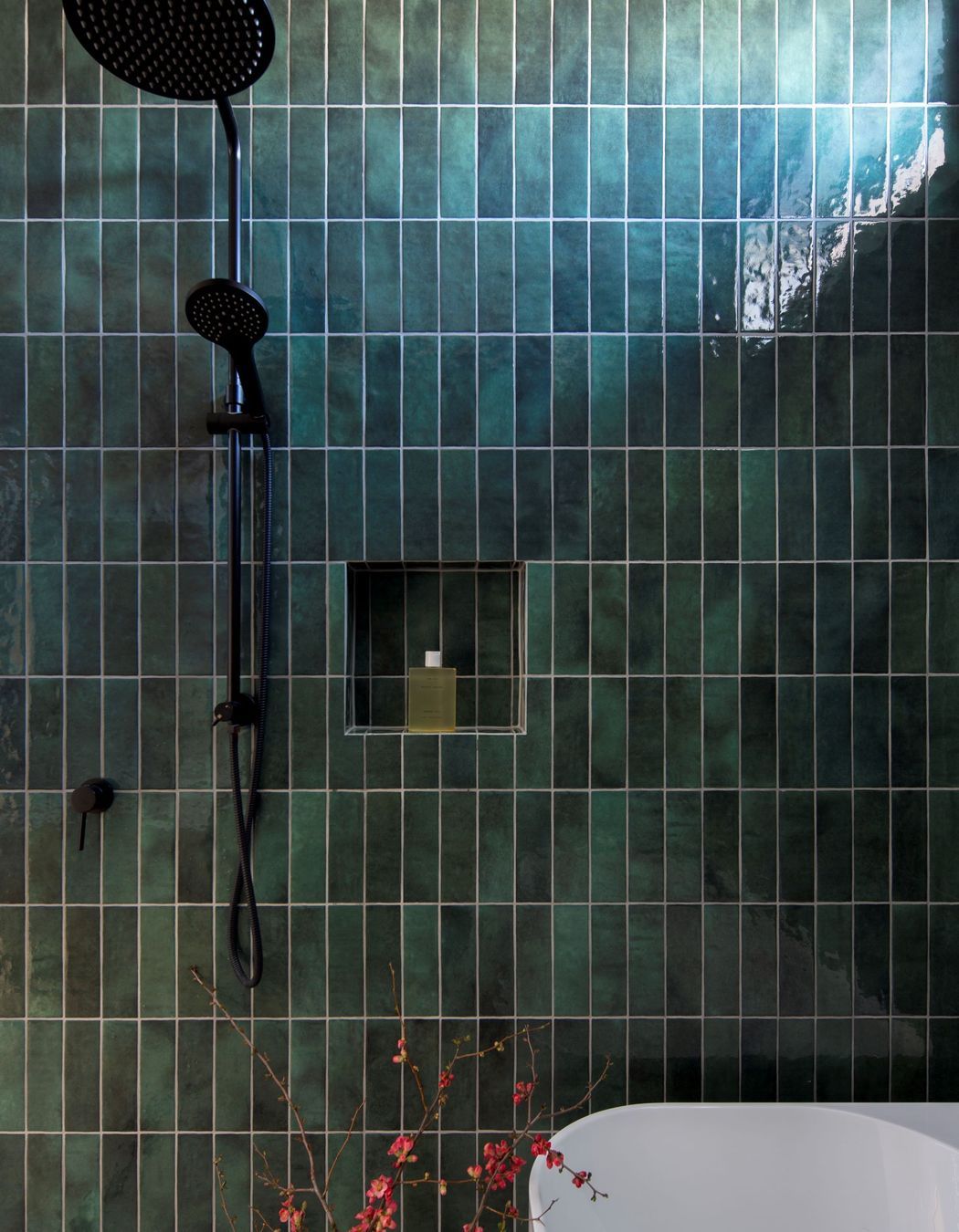 Emerald Green Family Bathroom