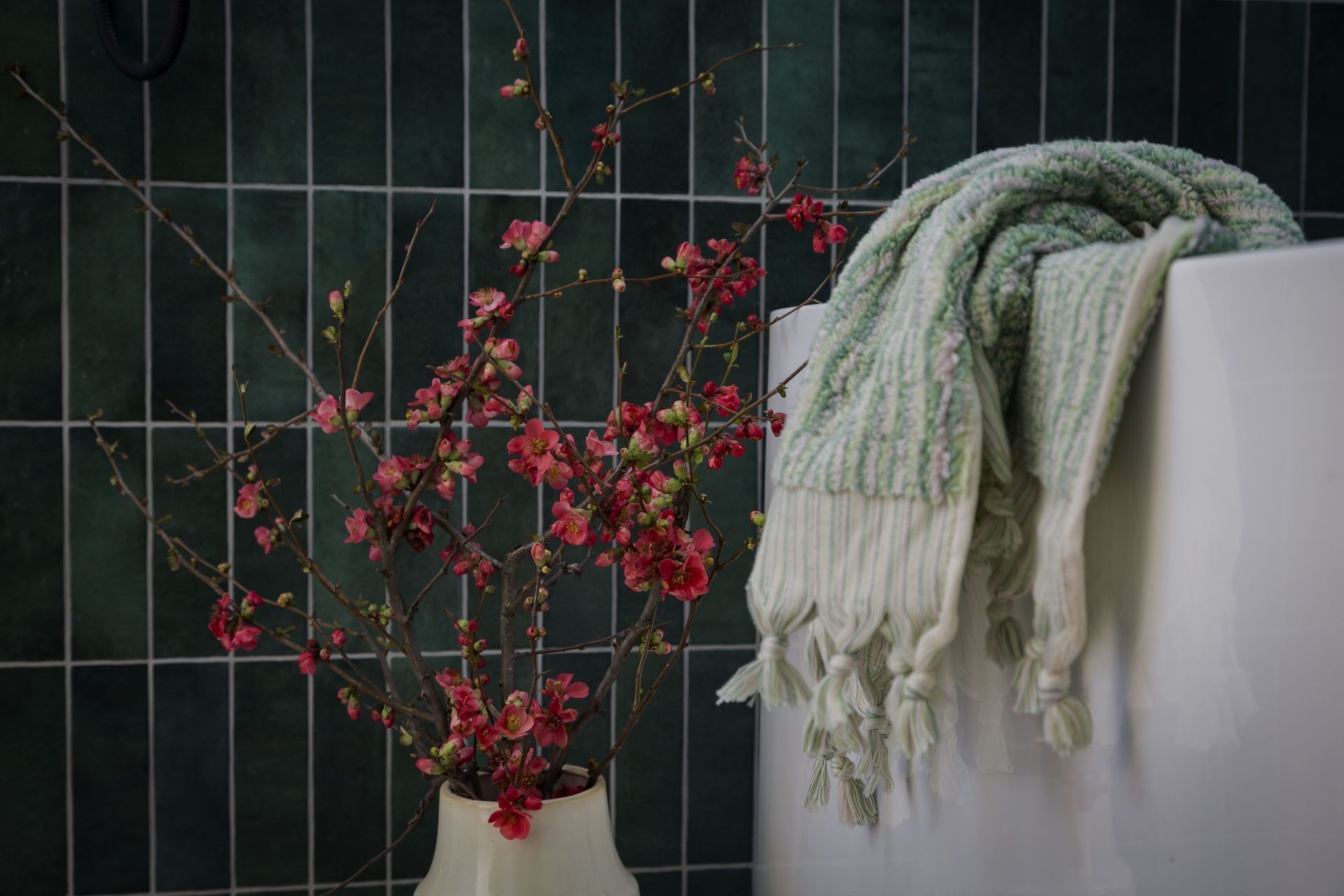 Emerald Green Family Bathroom