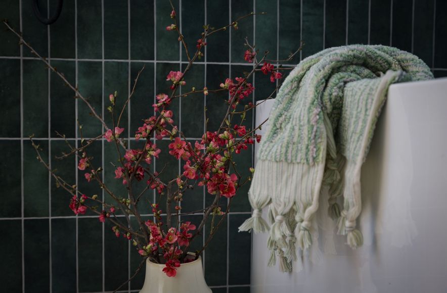 Emerald Green Family Bathroom