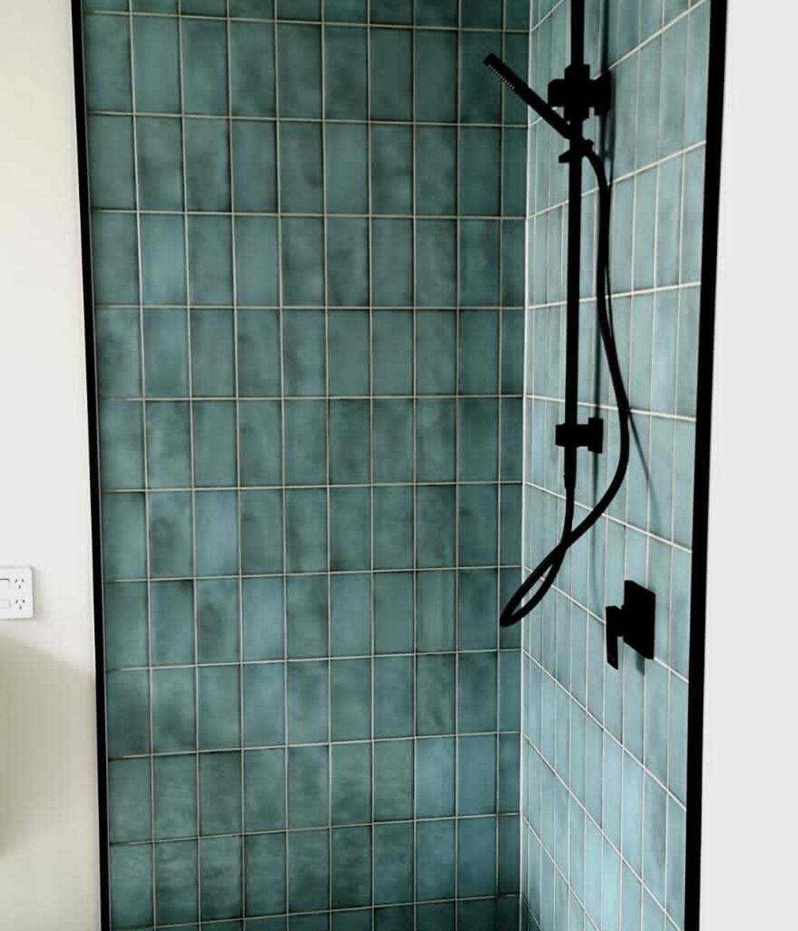 Aqua Bathroom Tiling