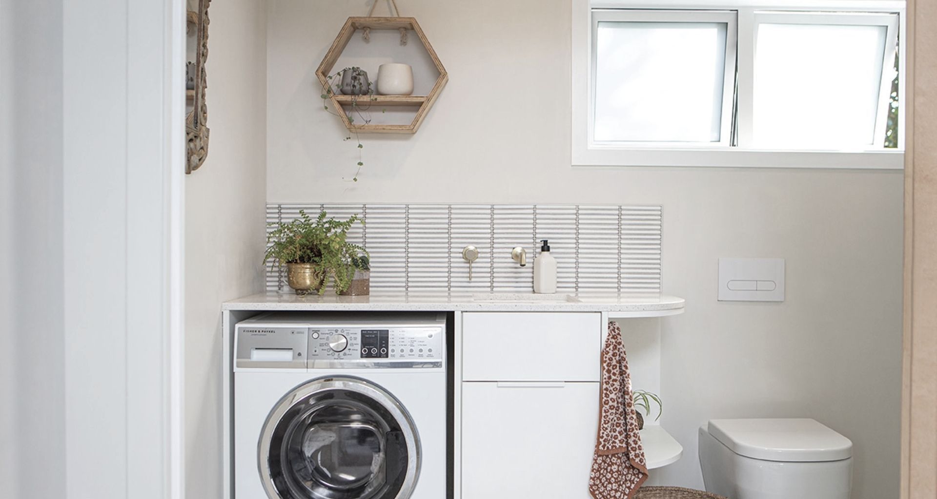 Simple Elegance dual Bathroom and Laundry banner