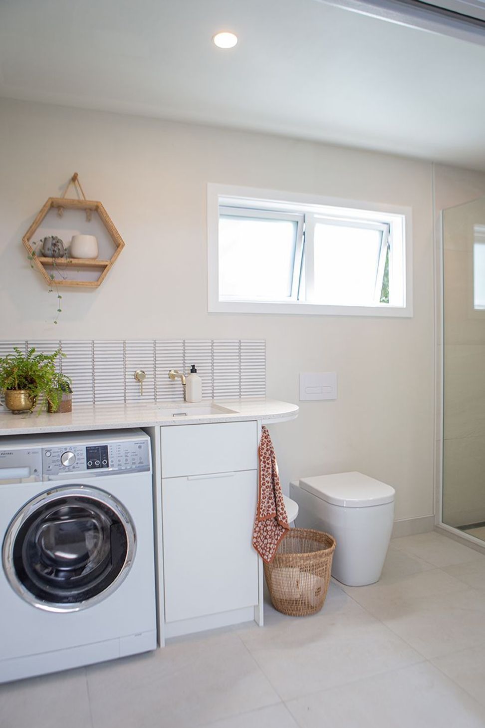 Openable windows were incorporated into the extension for additional ventilation.