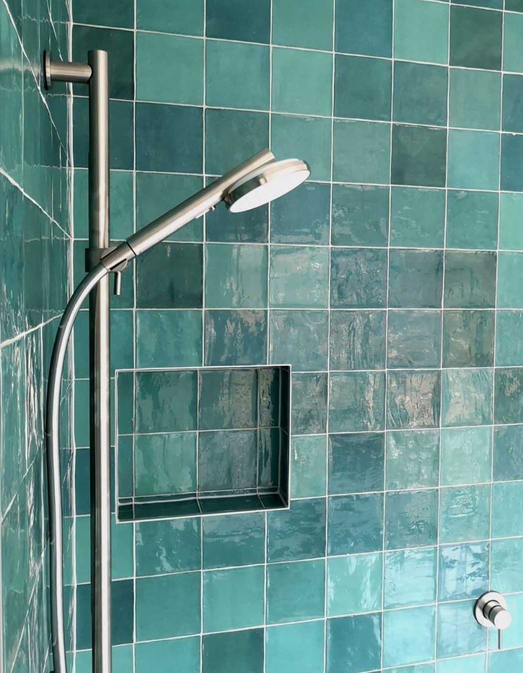 Aqua Bathroom Tiling
