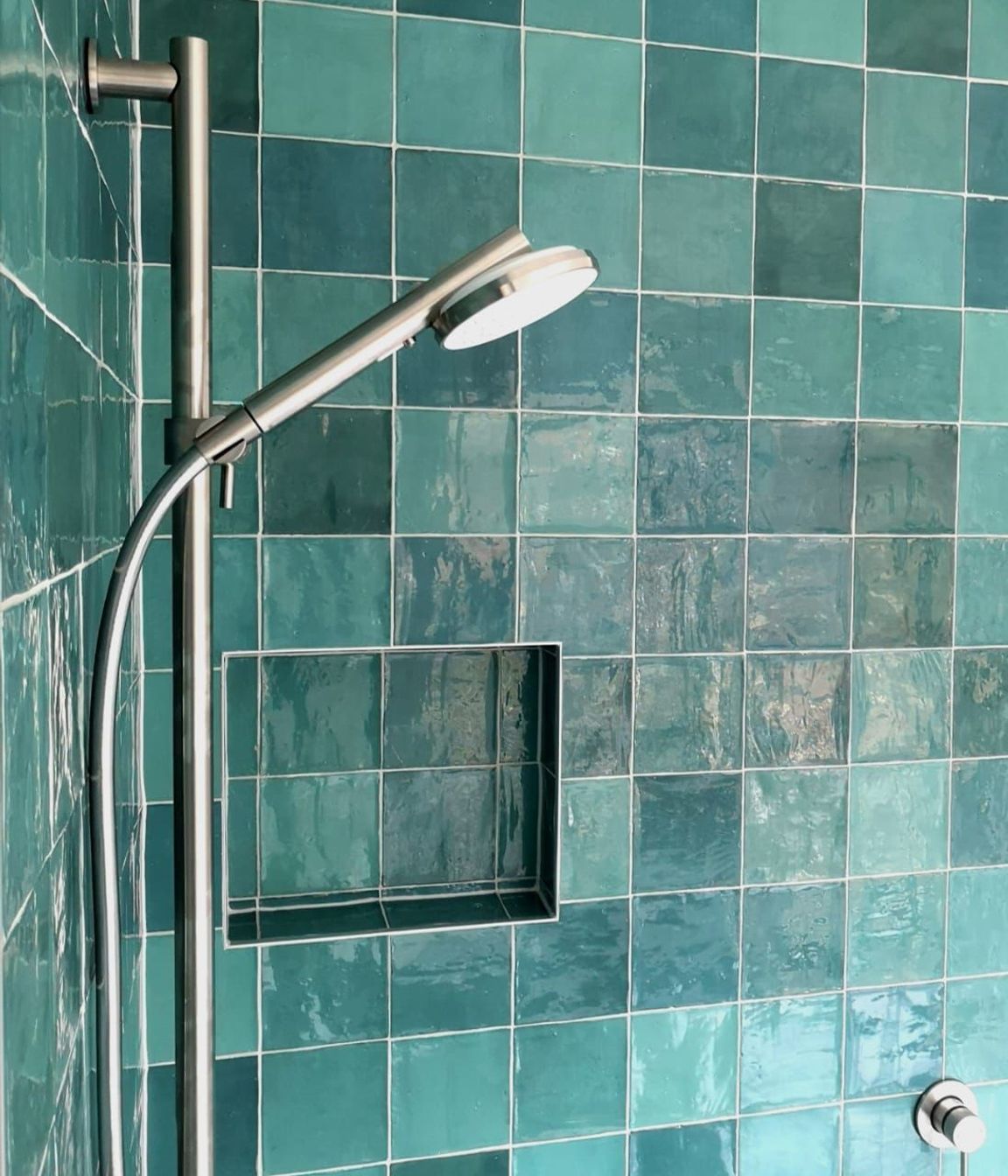 Aqua Bathroom Tiling