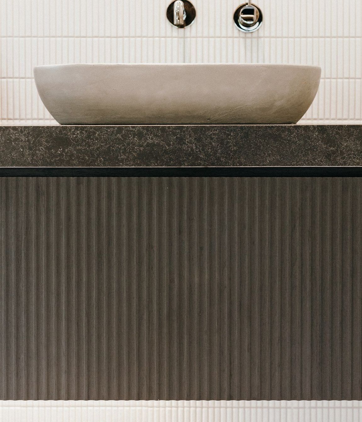 Modern + Textured Ensuite