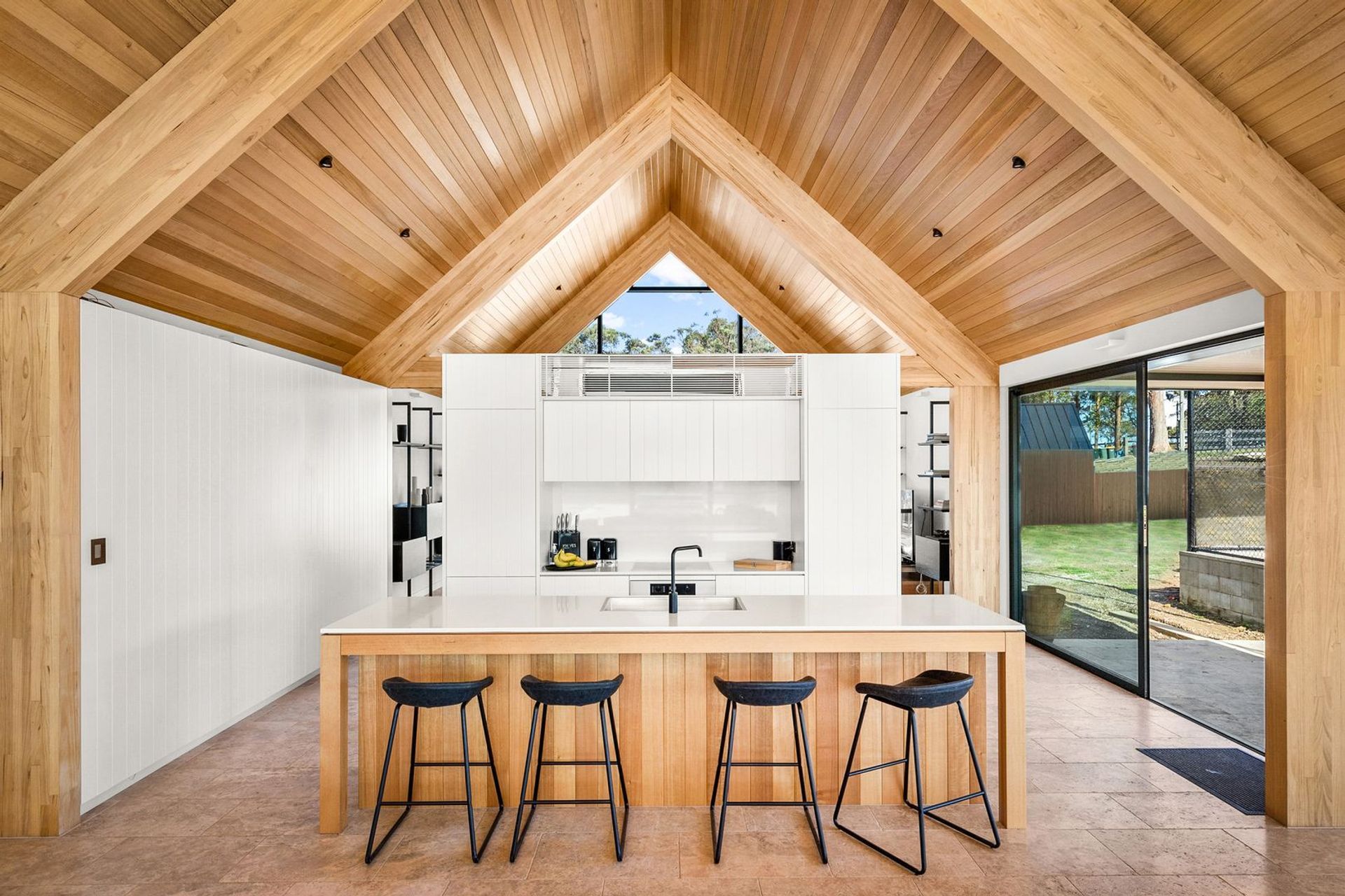 Silver Ash Premium Travertine Tumbled | Mallinger Constructions | Crystal Pools