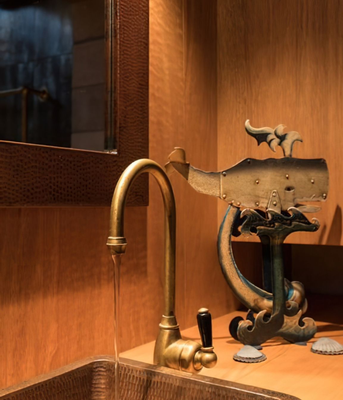 Steampunk Bathroom