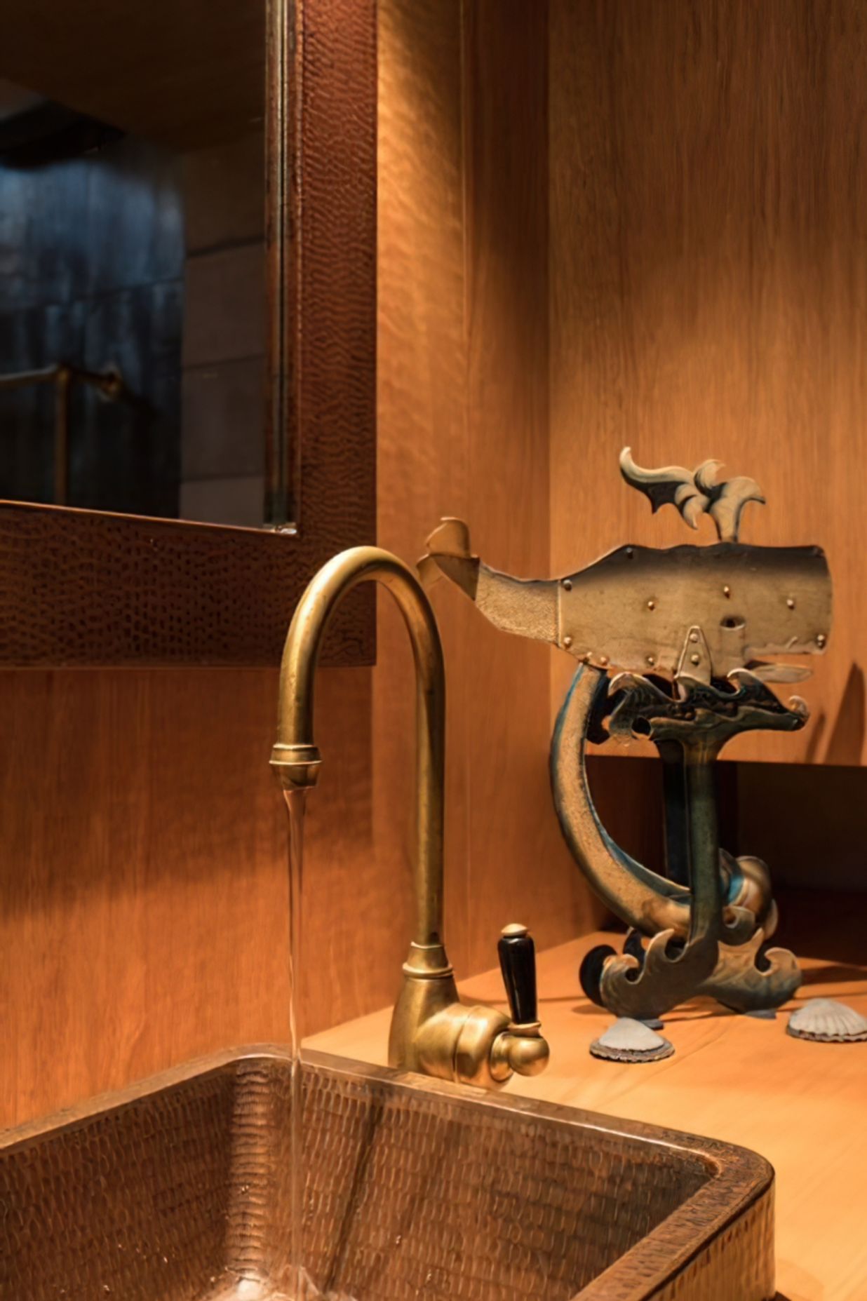 Steampunk Bathroom