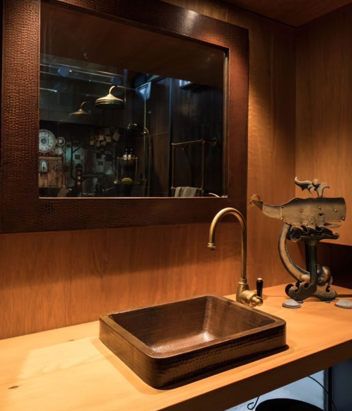 Steampunk Bathroom