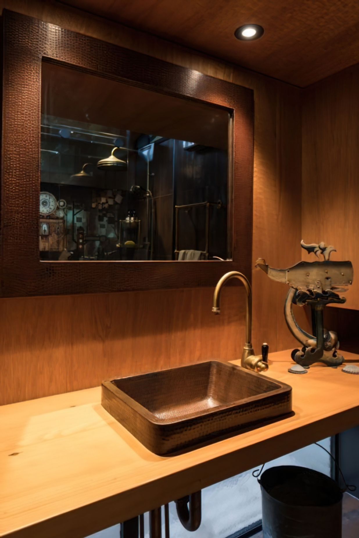 Steampunk Bathroom