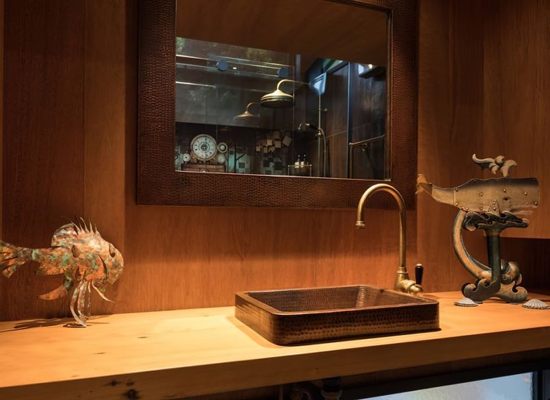 Steampunk Bathroom