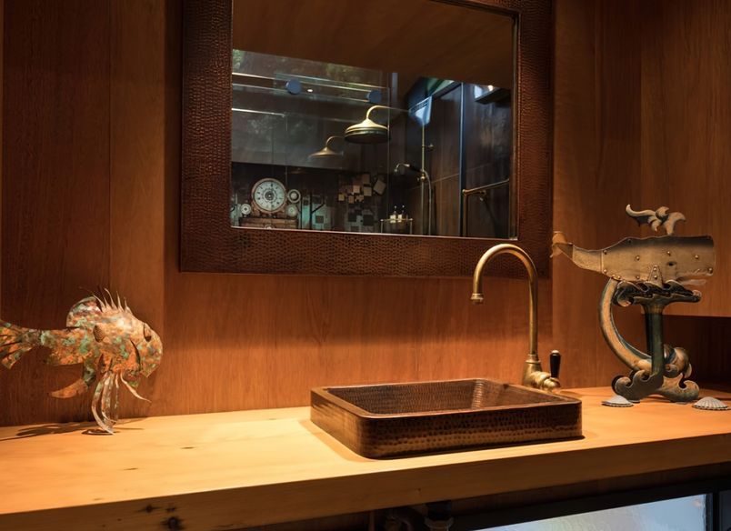 Steampunk Bathroom