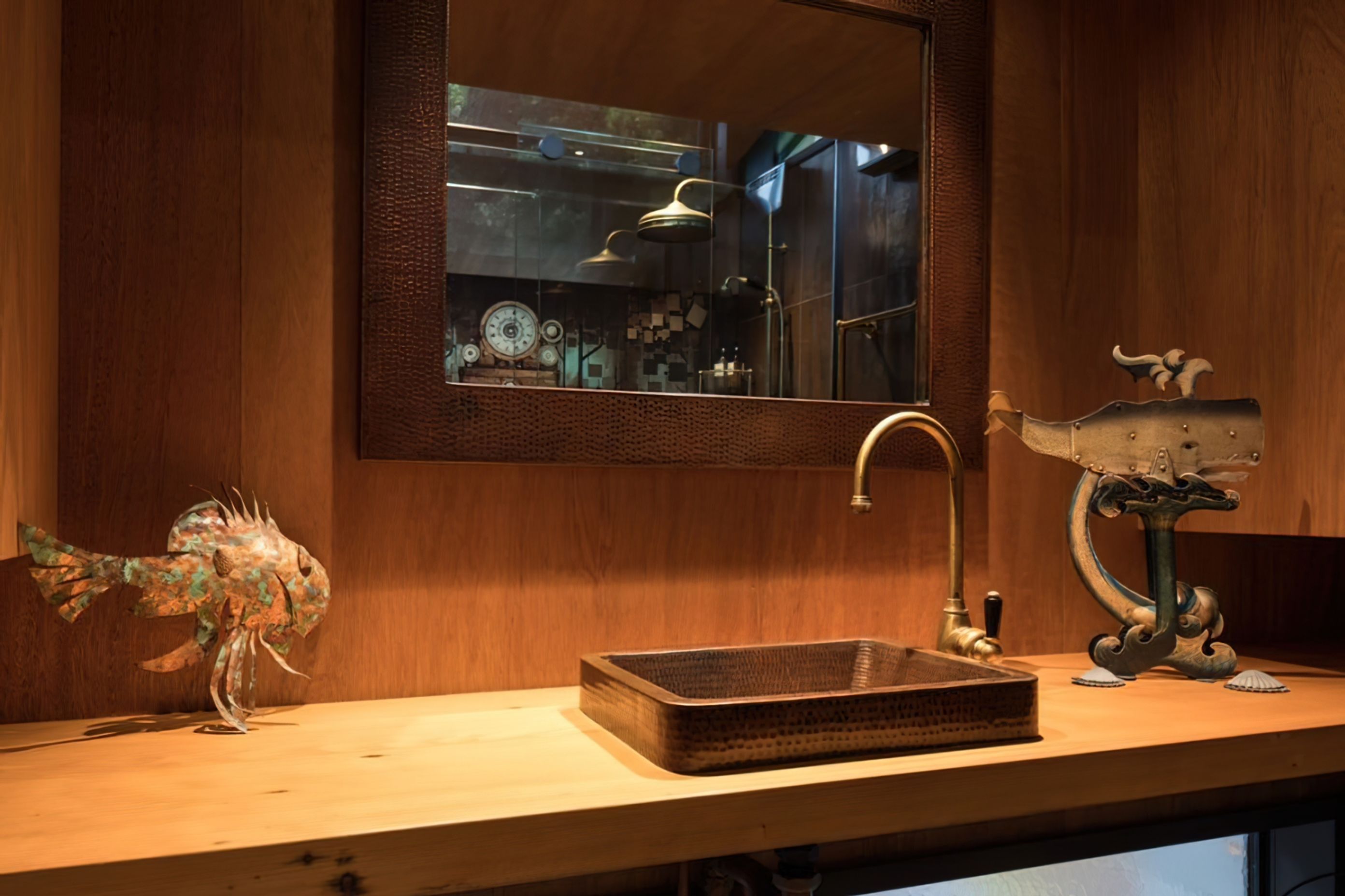 Steampunk Bathroom