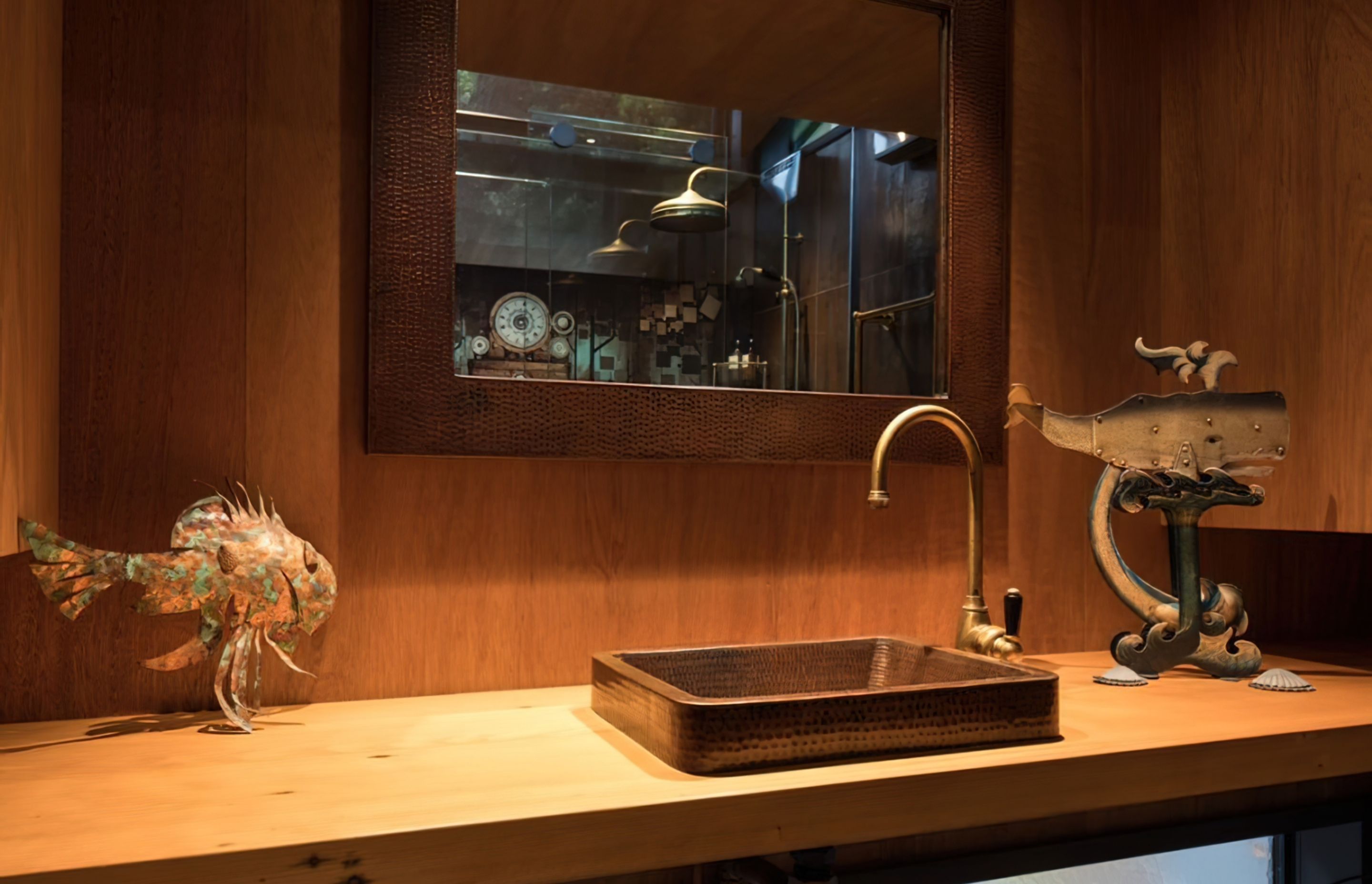 Steampunk Bathroom