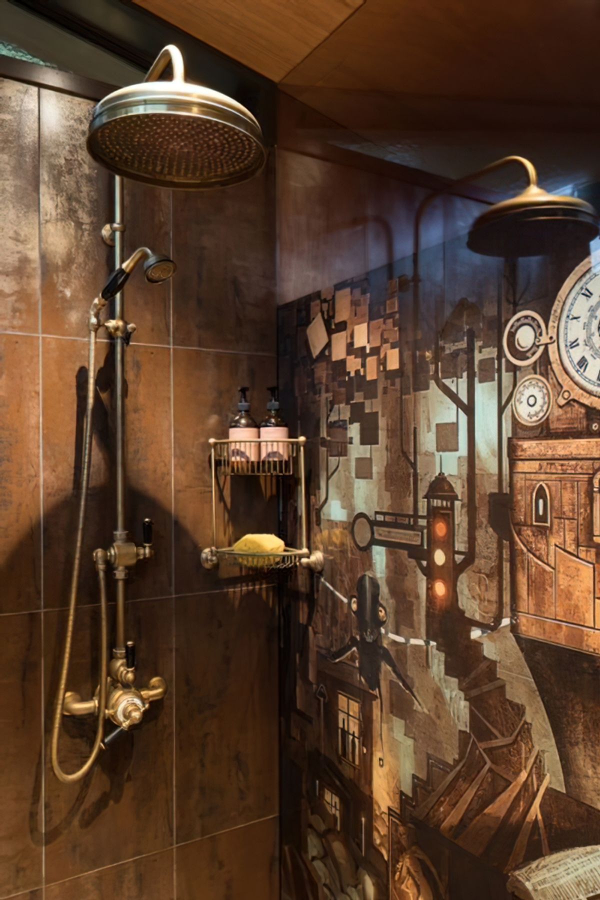 Steampunk Bathroom
