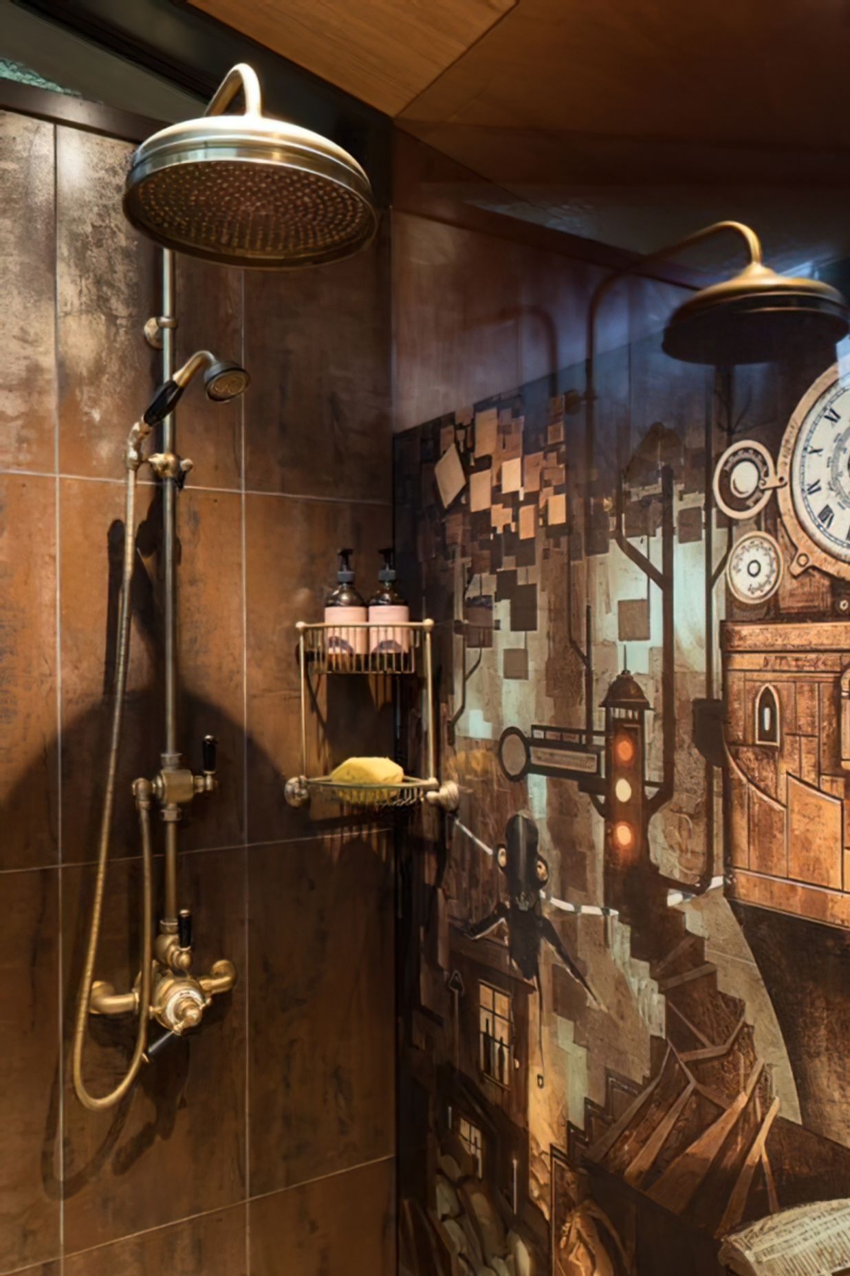 Steampunk Bathroom