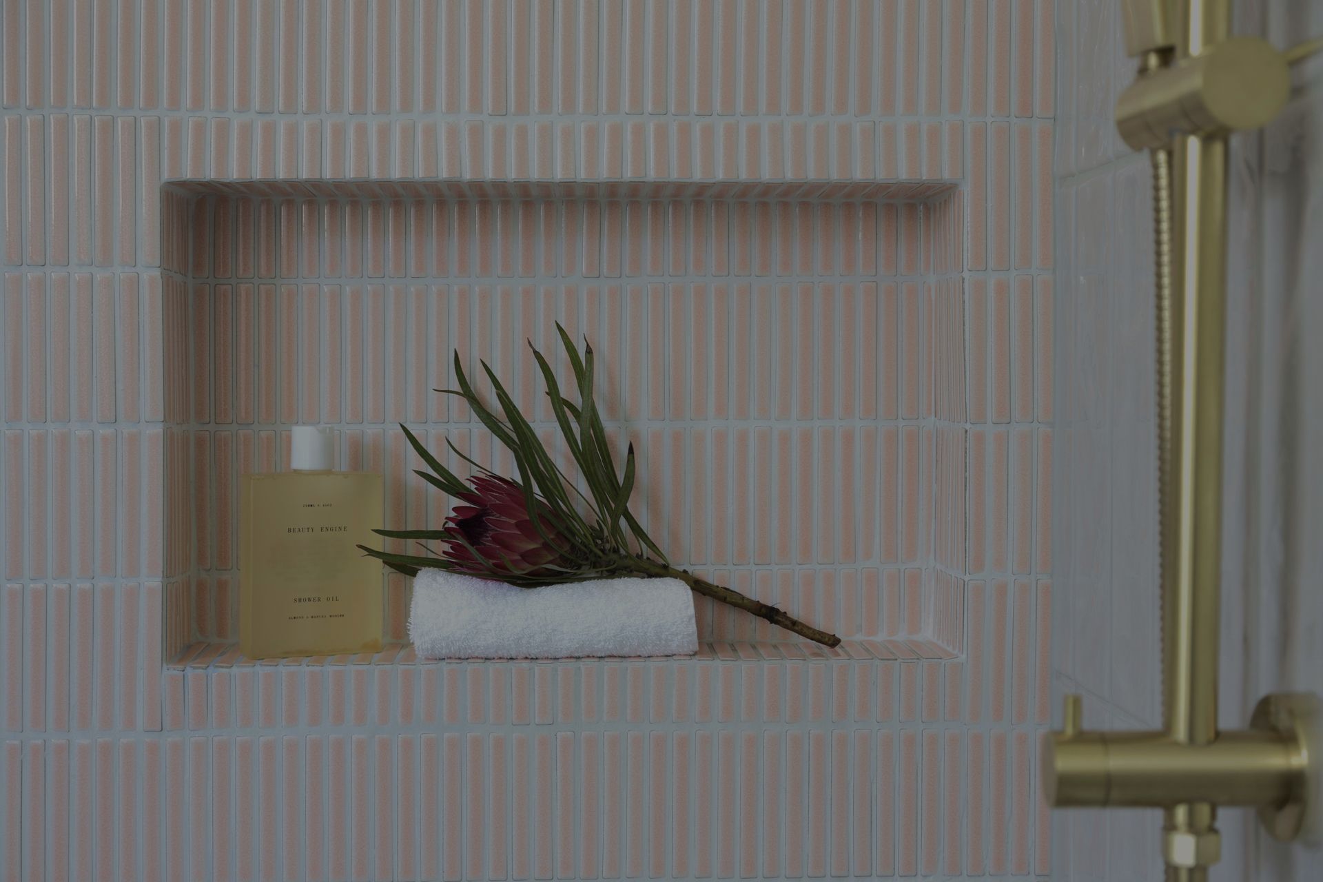 Elegant compact ensuite