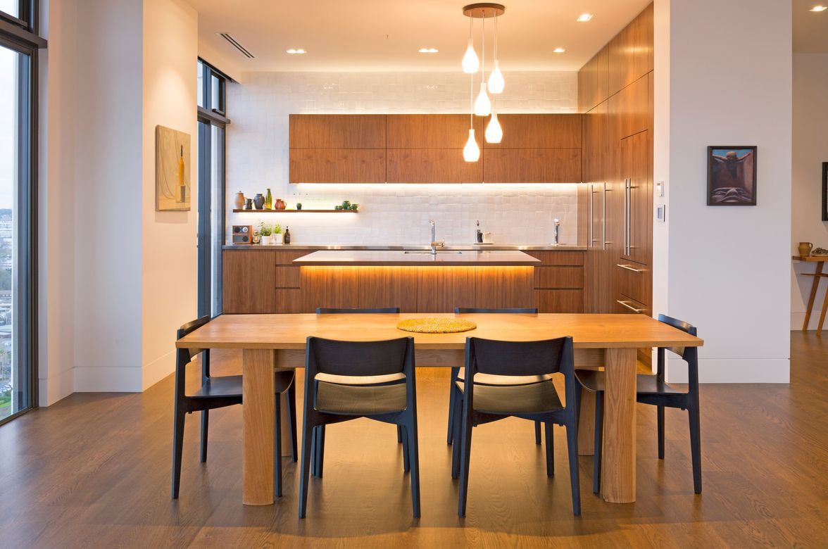 American Walnut Inner City Apartment