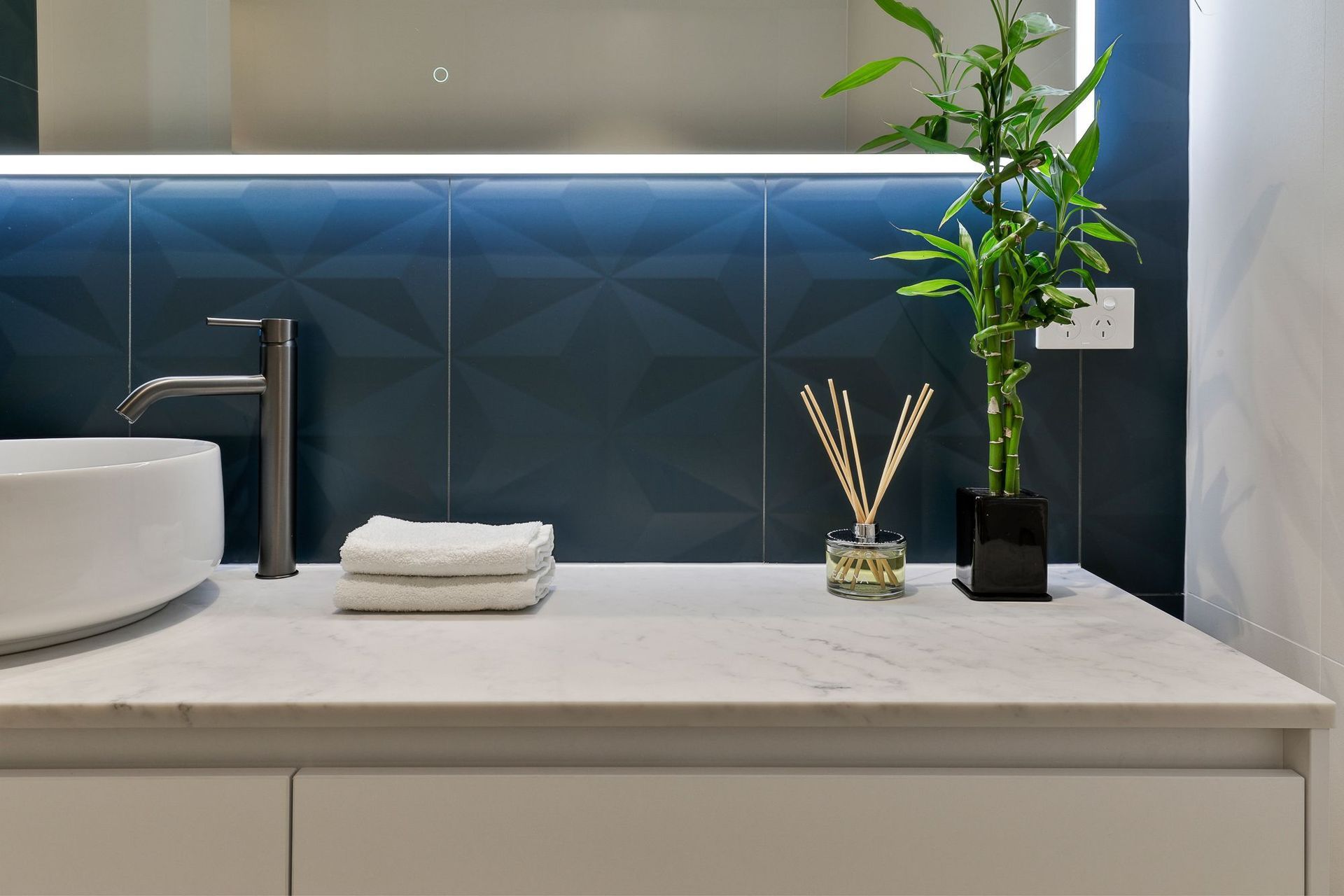 4D Diamond Deep Blue 400x800