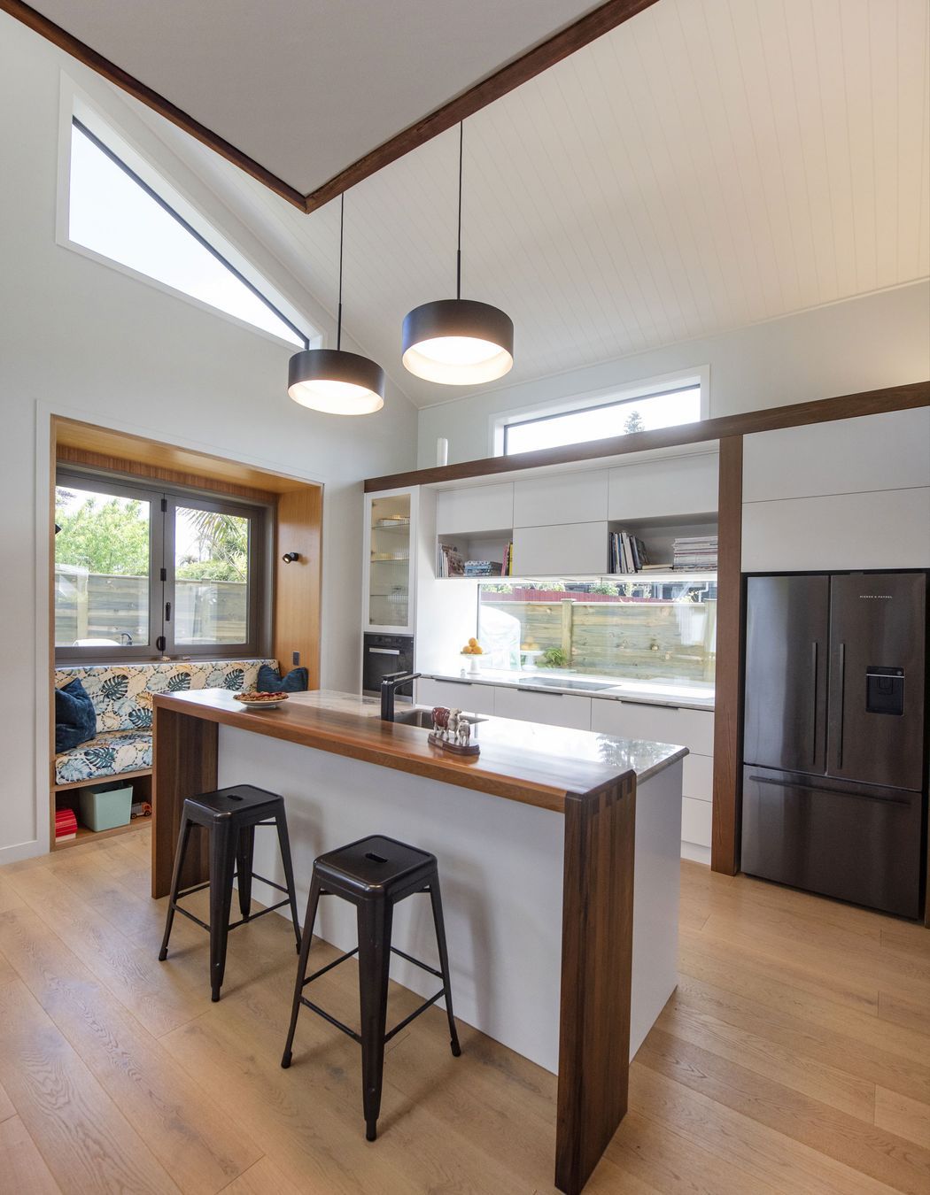 Kitchen with native timber featues