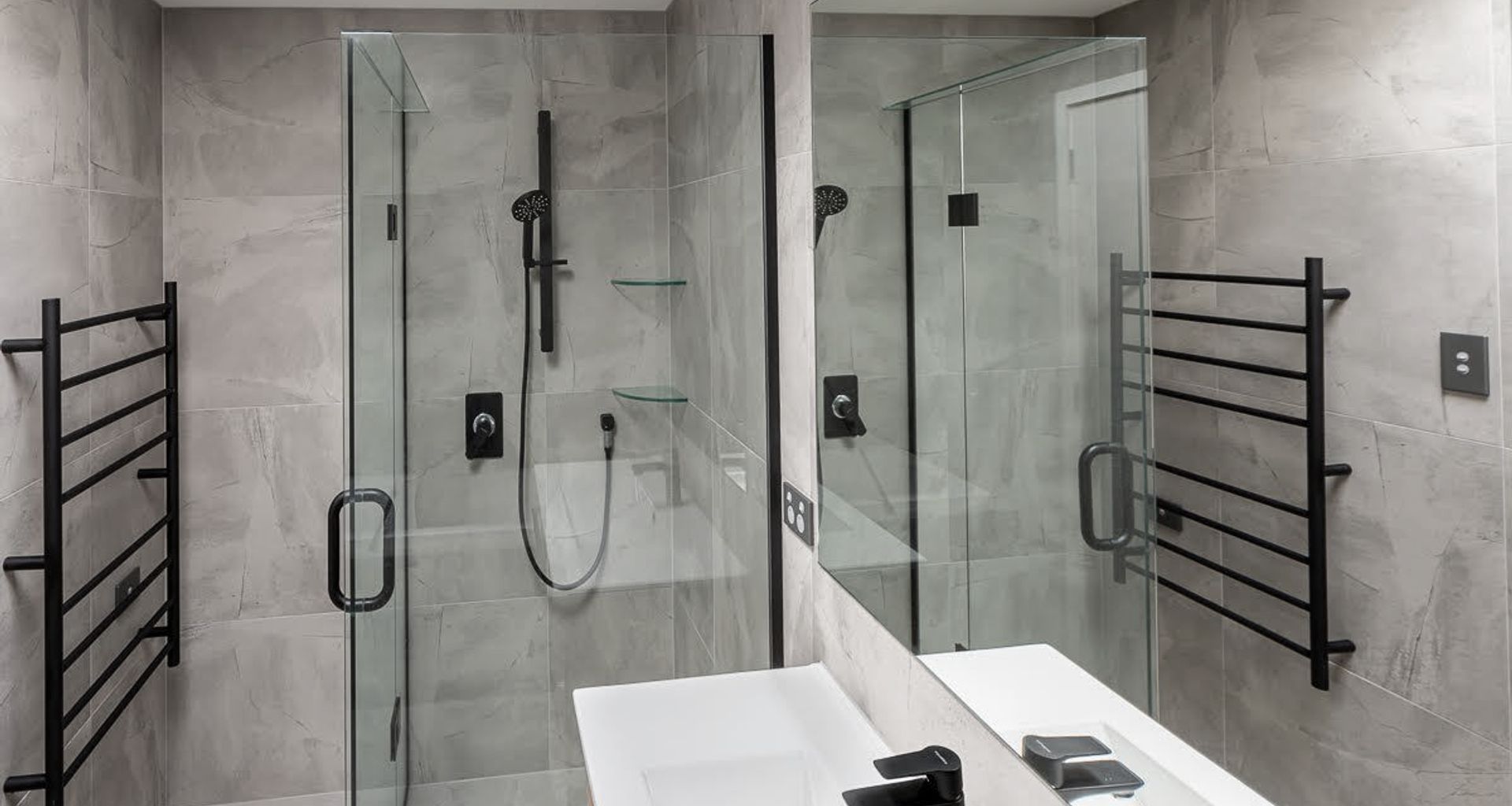 Bathroom banner