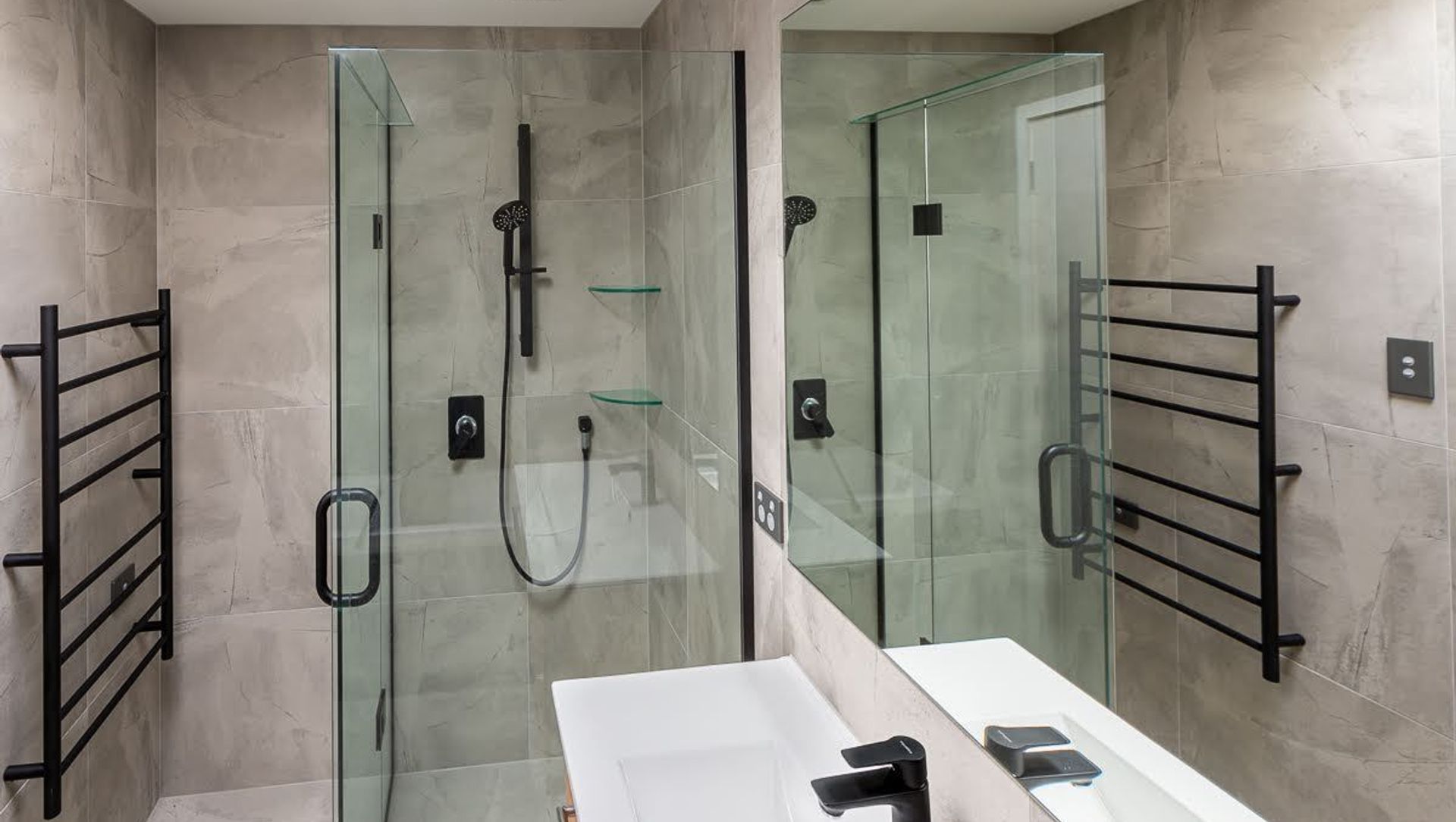 Bathroom banner