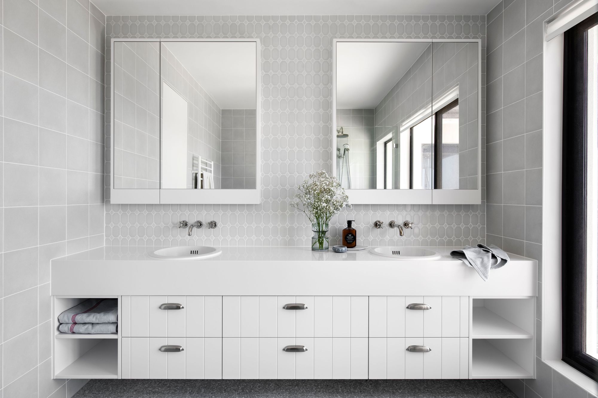 Ensuite / Bathroom designs for a beach house with water views.