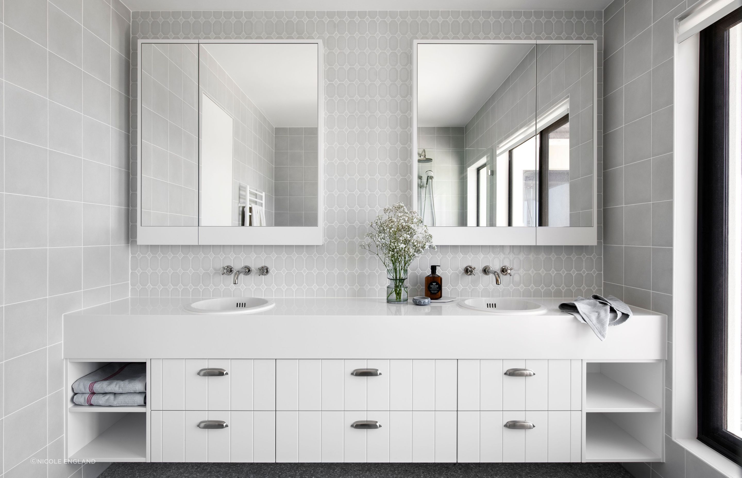 Ensuite / Bathroom designs for a beach house with water views.