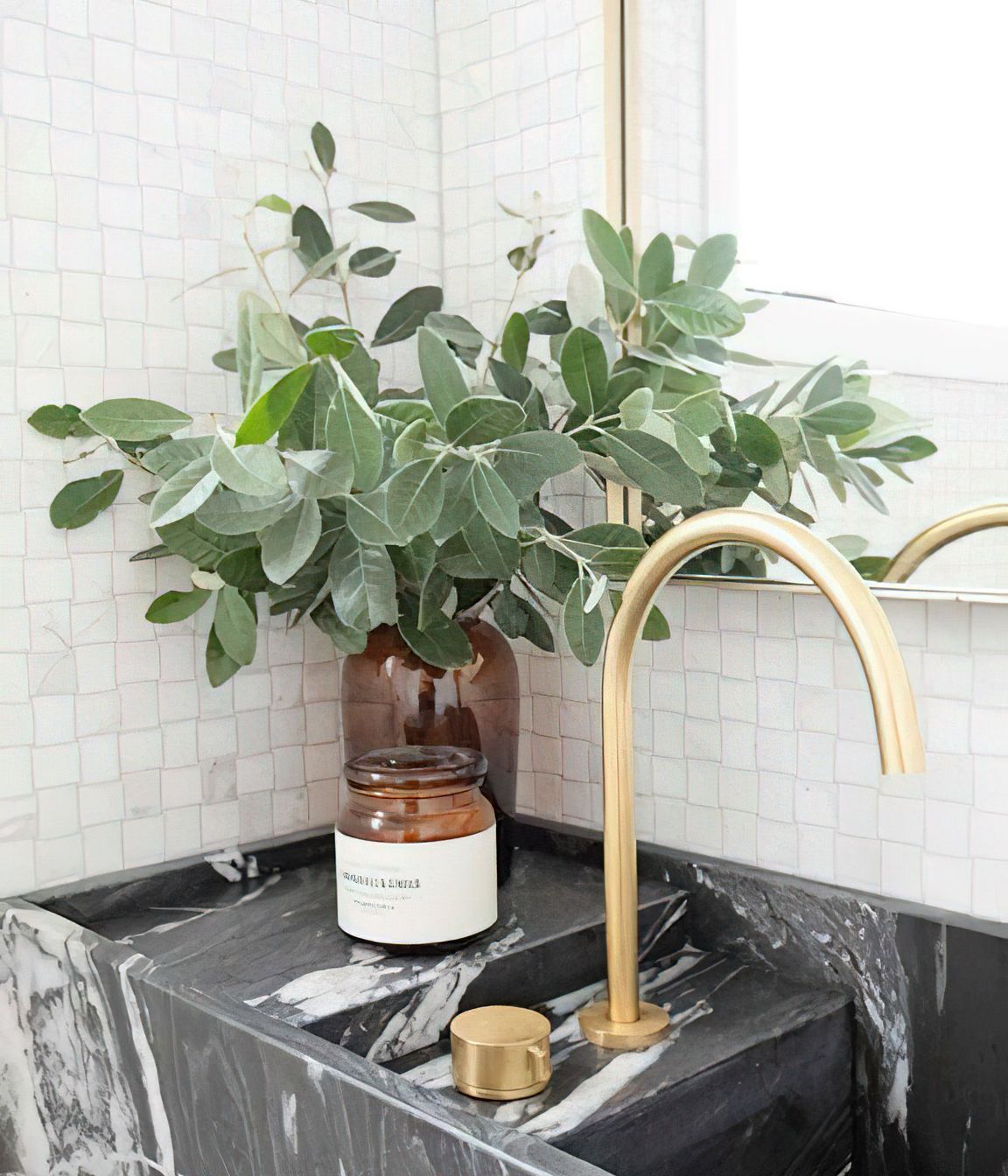Powder Room Suede + Stone Showroom 2021