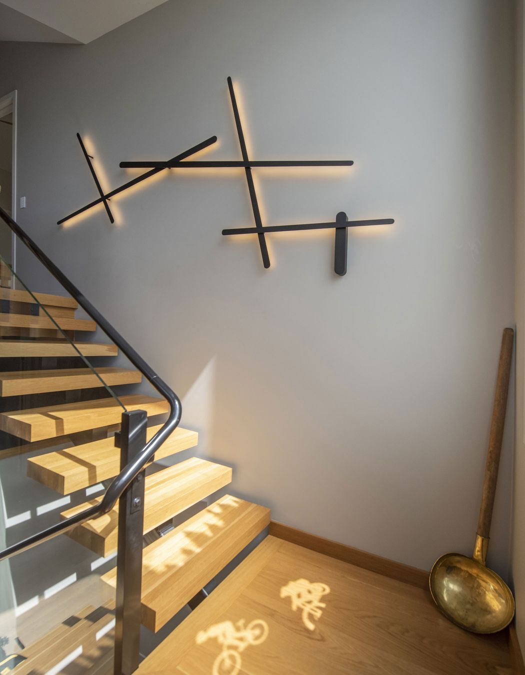 Shadows from the window film