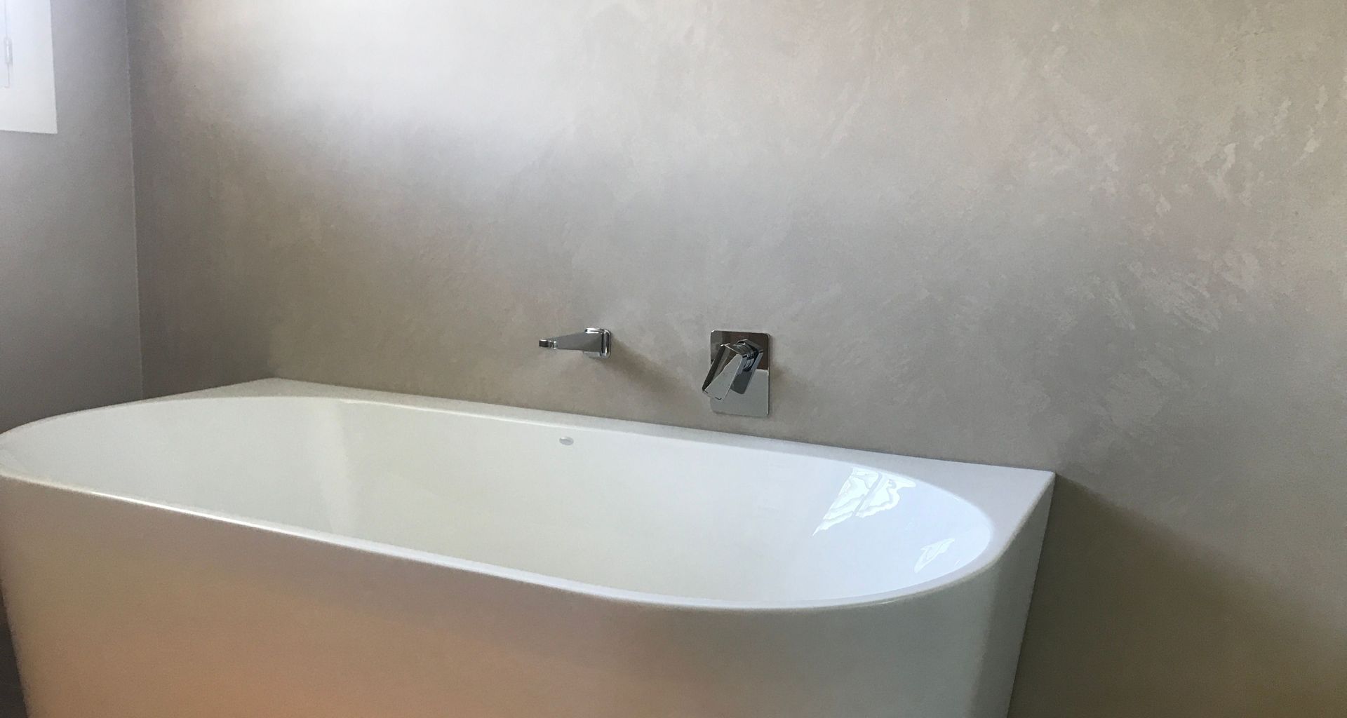 Bathroom, Polished stone - Venetian plaster banner