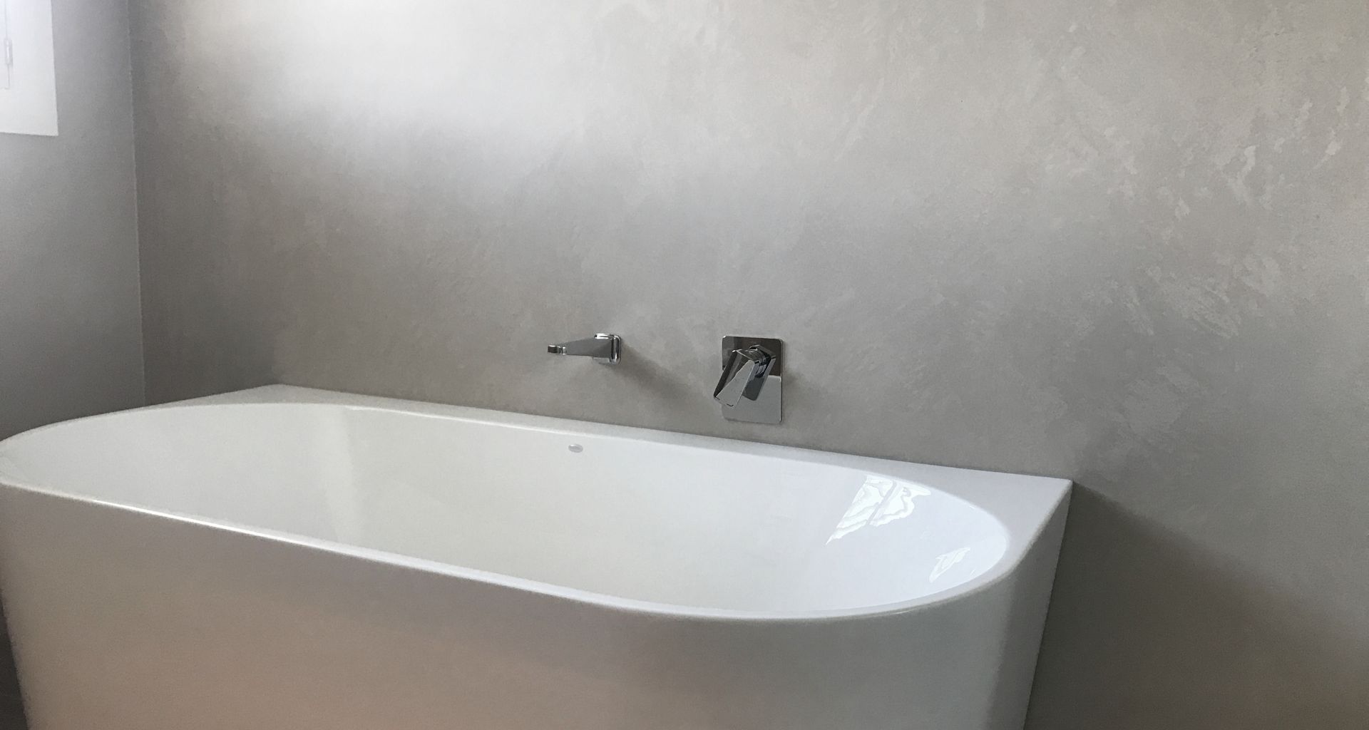 Bathroom, Polished stone - Venetian plaster banner