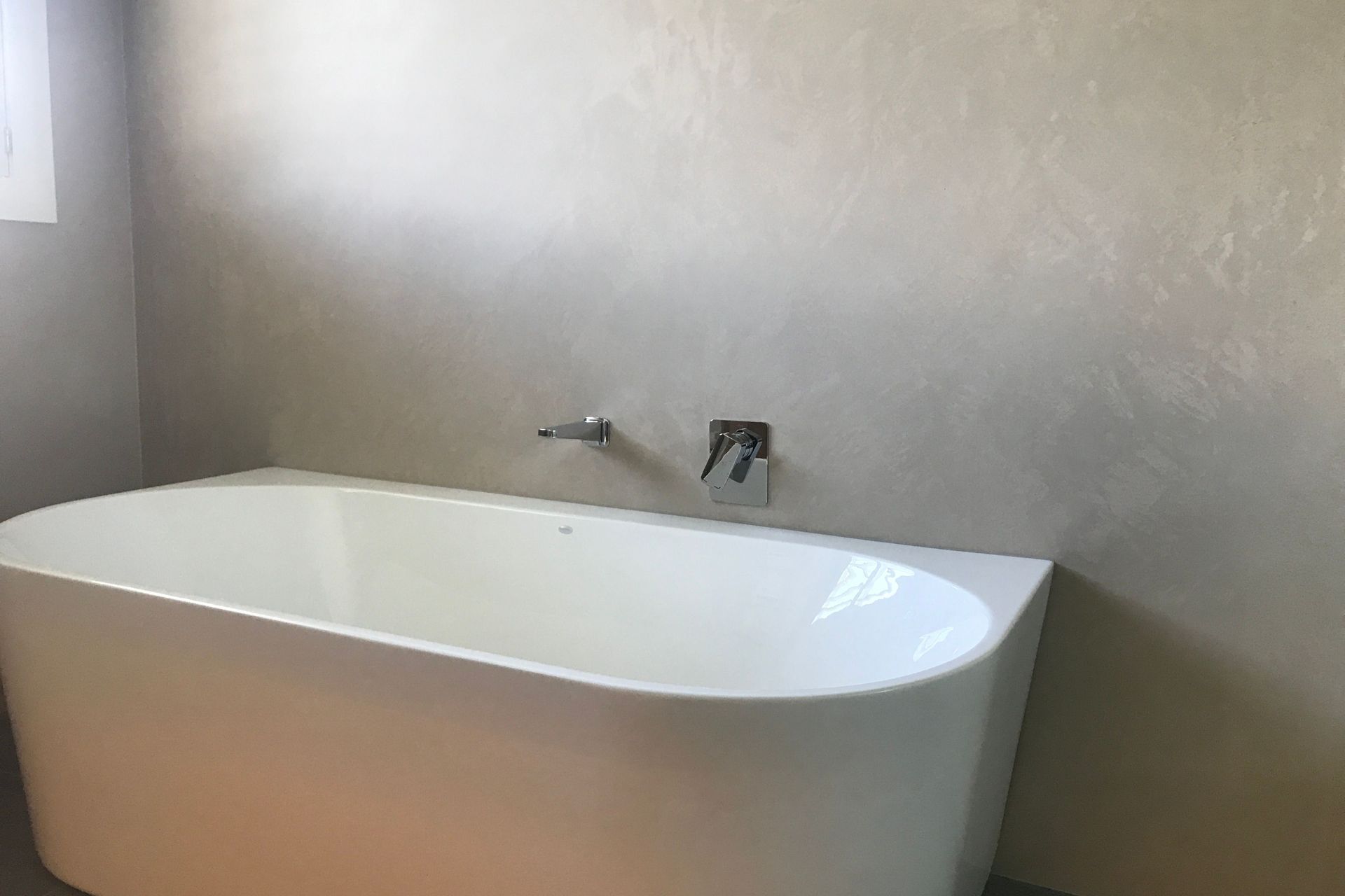 Bathroom, Polished stone - Venetian plaster