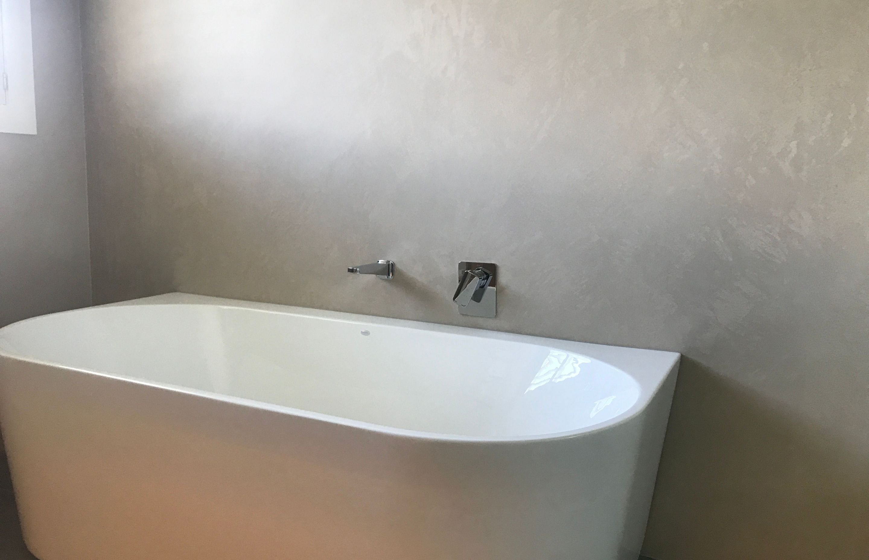 Bathroom, Polished stone - Venetian plaster