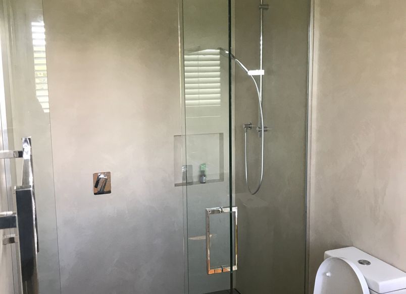 Bathroom, Polished stone - Venetian plaster
