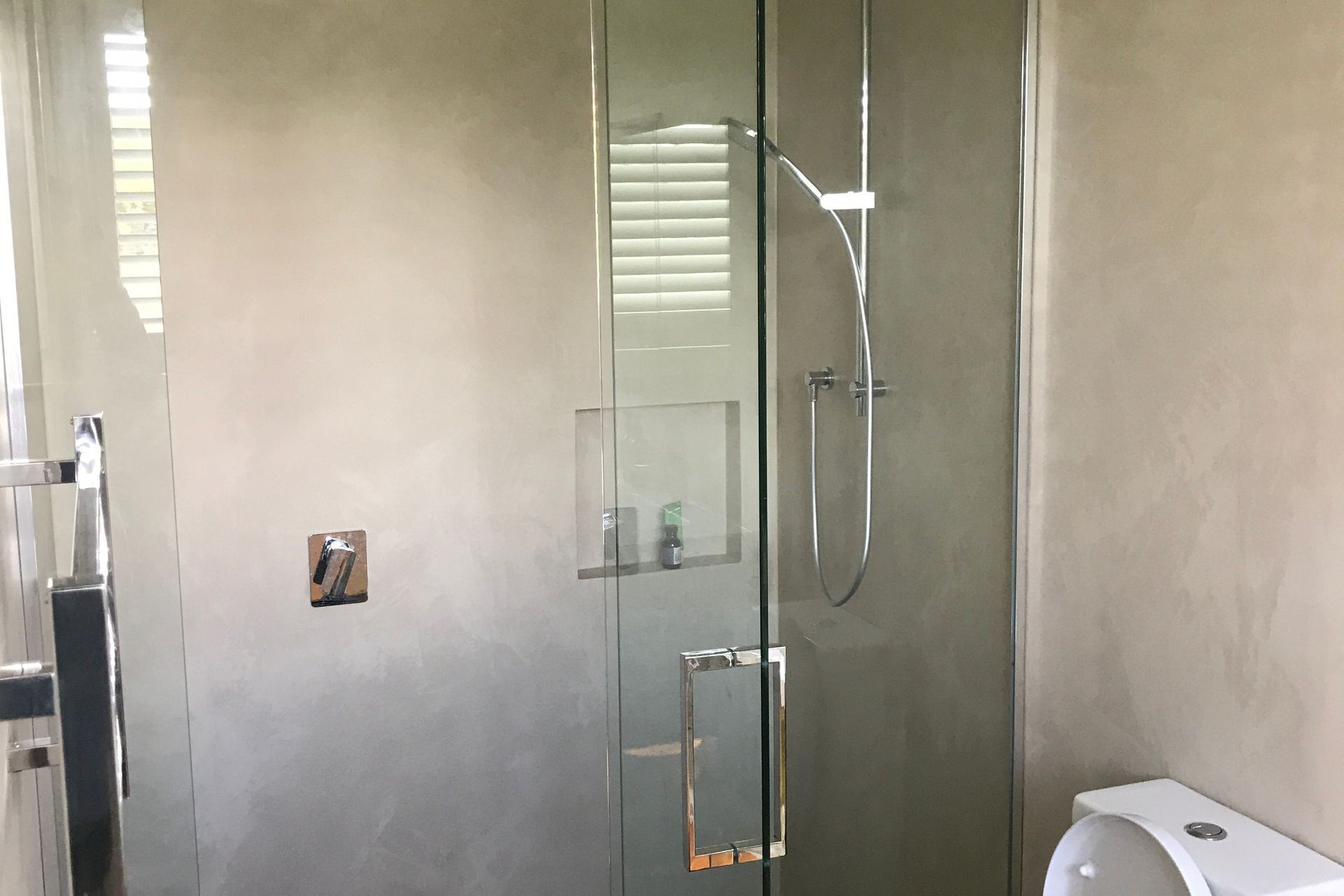 Bathroom, Polished stone - Venetian plaster