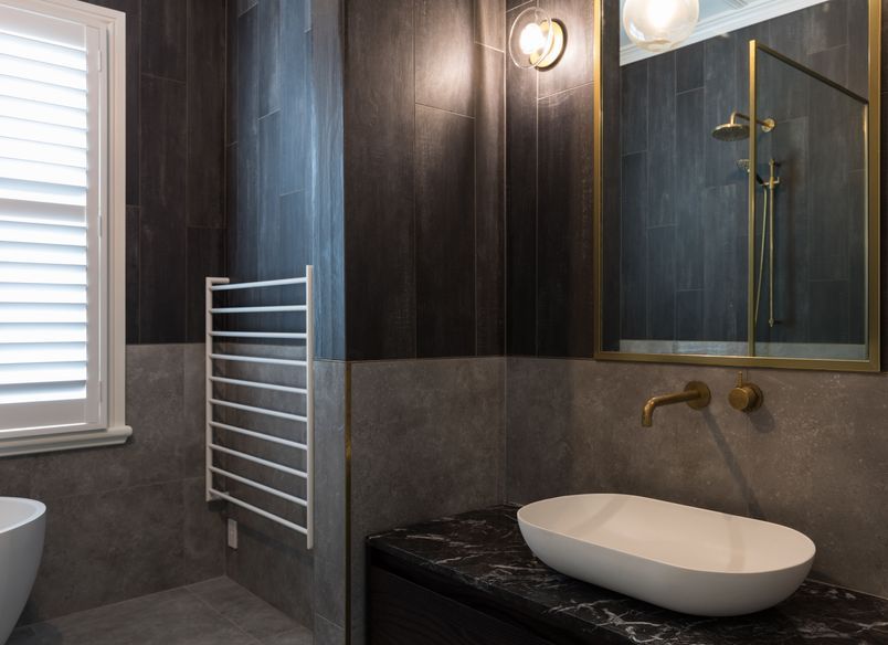 Uniquely Styled Bathroom