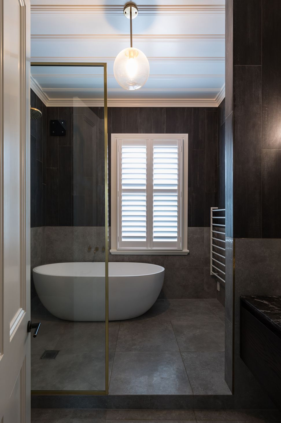 Uniquely Styled Bathroom