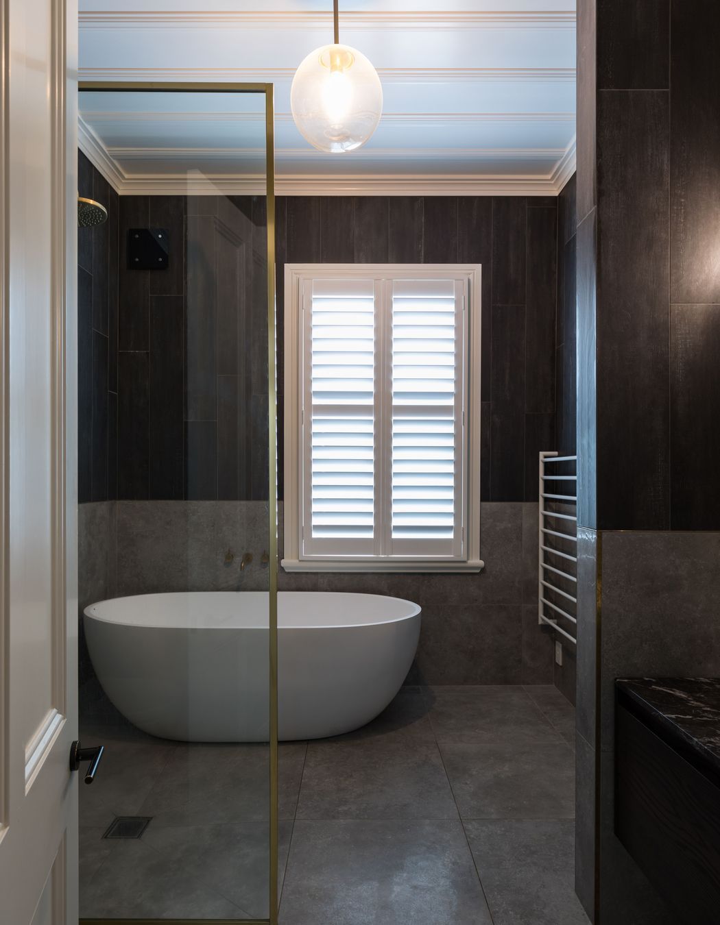 Uniquely Styled Bathroom