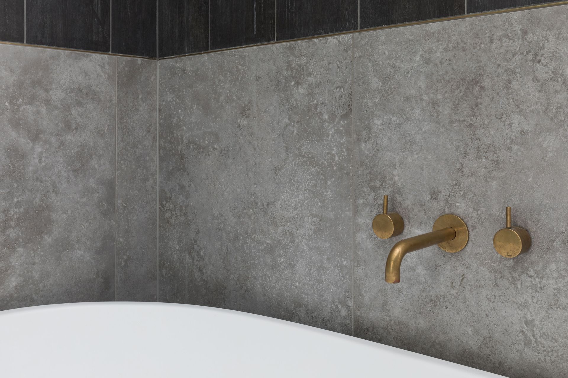 Uniquely Styled Bathroom