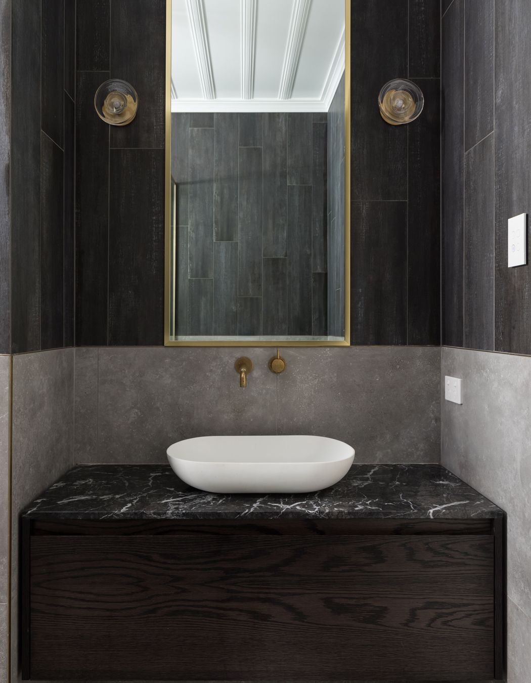 Uniquely Styled Bathroom